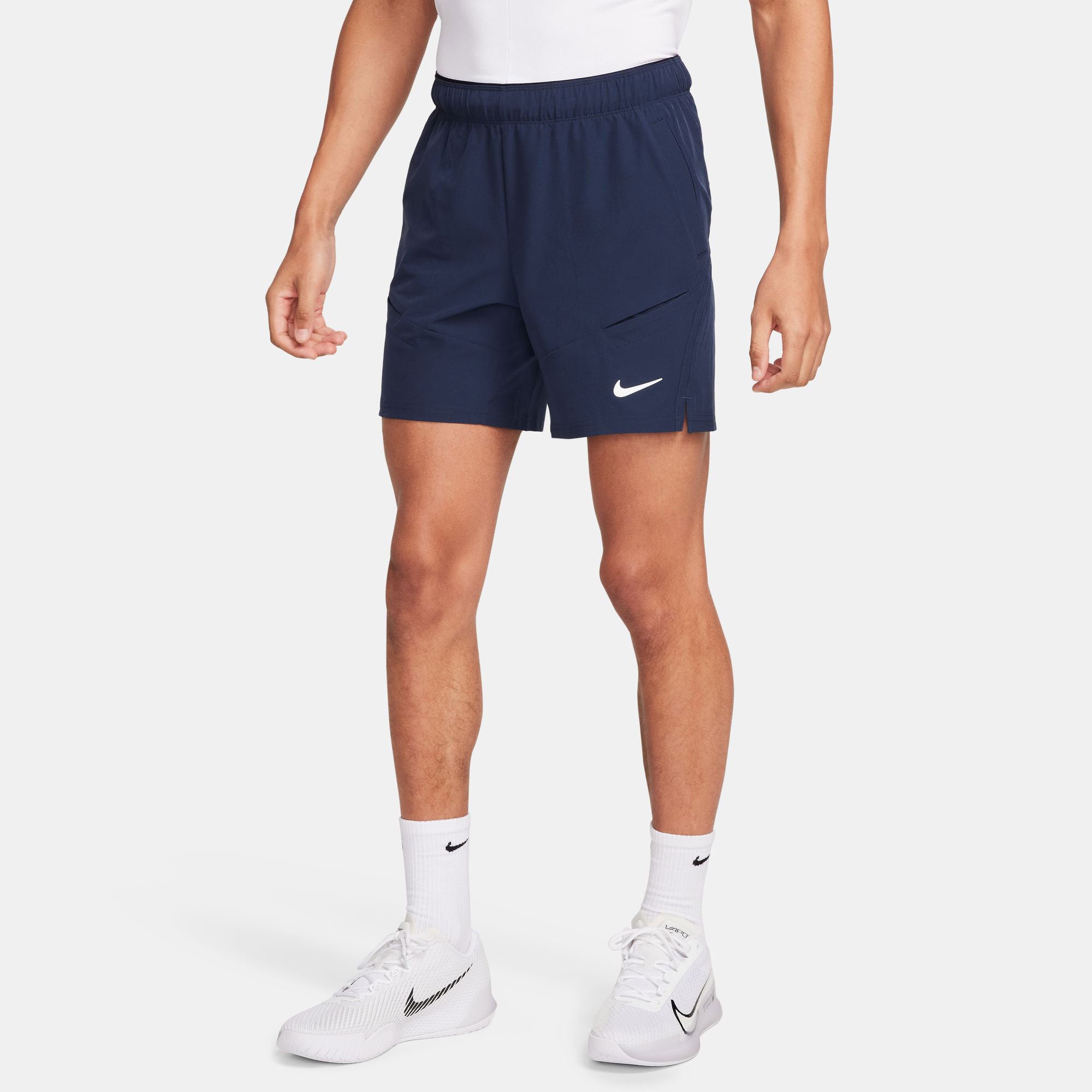 NikeCourt Advantage Men's Dri-FIT 7-Inch Tennis Shorts - Dark Blue (1)