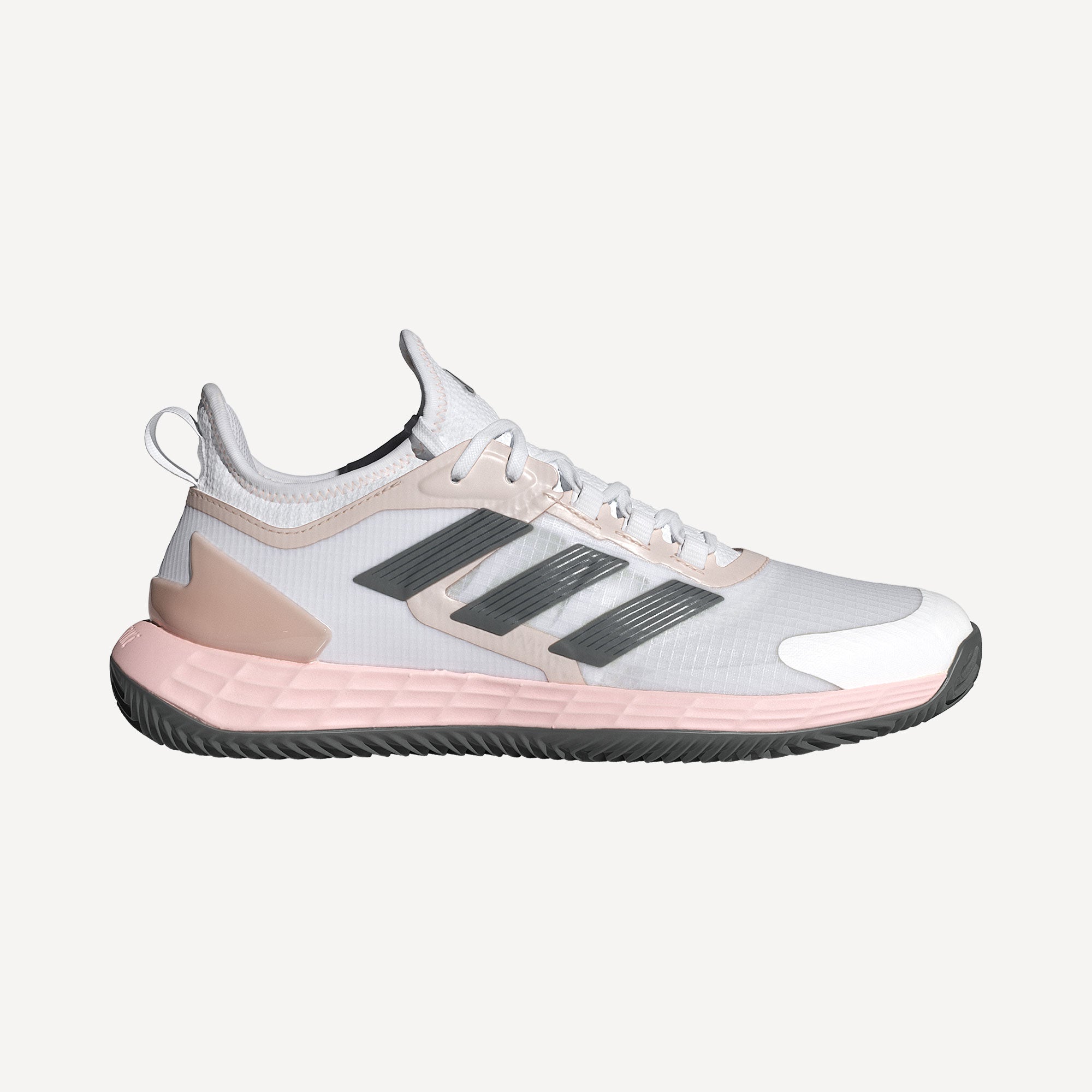 adidas AdiZero Ubersonic 4.1 Women's Clay Court Tennis Shoes - White (1)