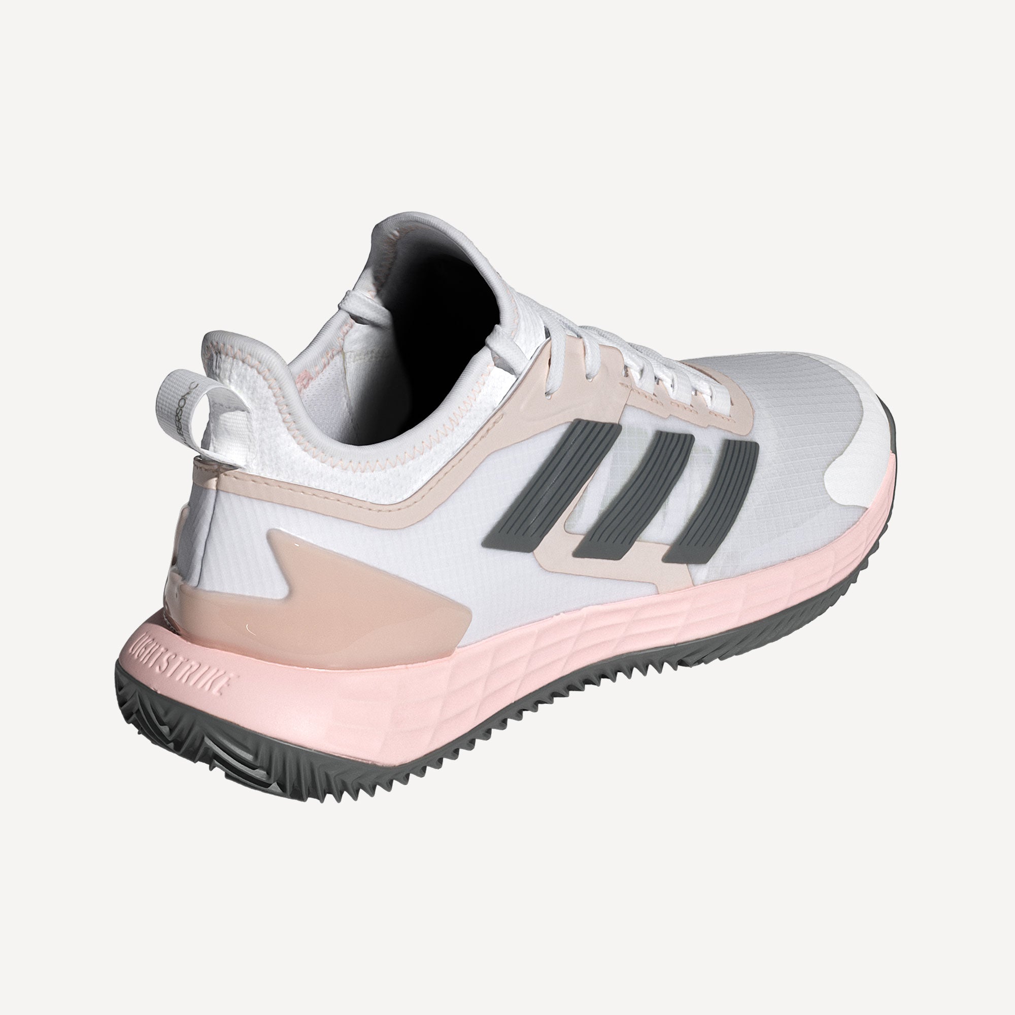 adidas AdiZero Ubersonic 4.1 Women's Clay Court Tennis Shoes - White (6)