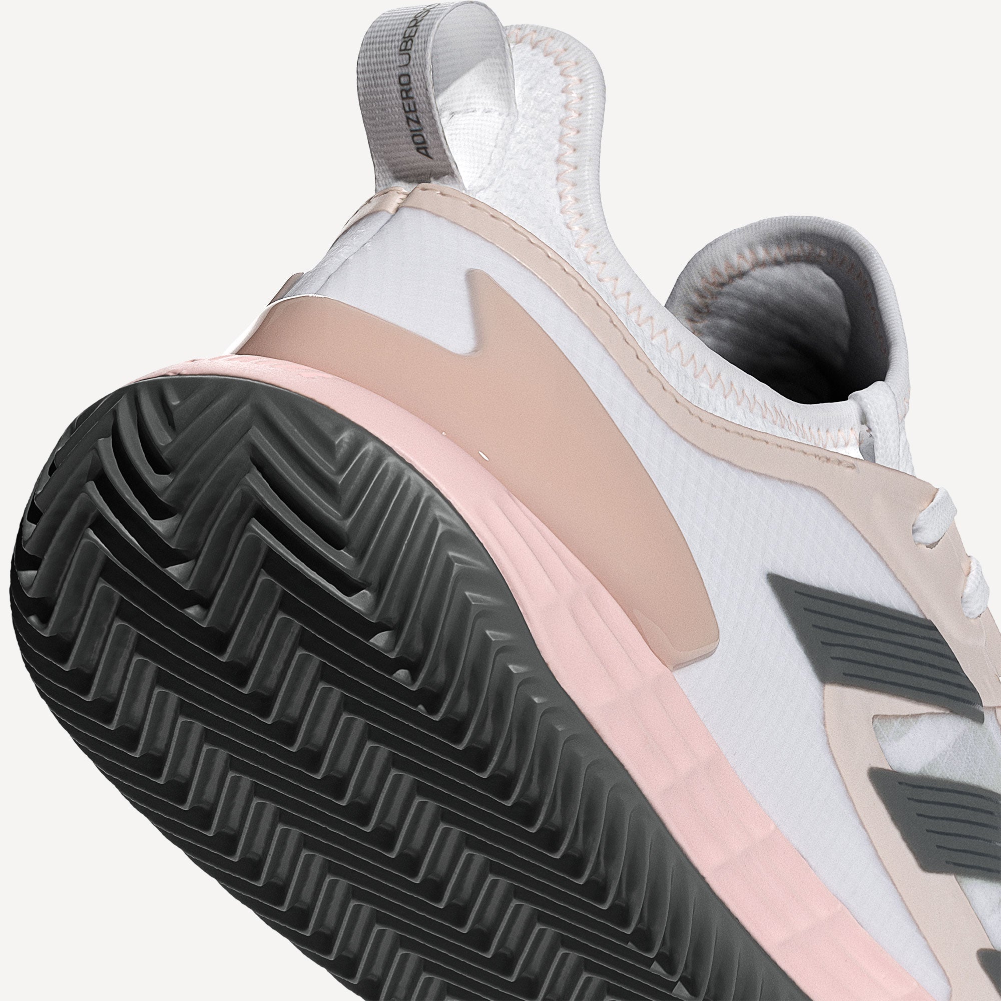 adidas AdiZero Ubersonic 4.1 Women's Clay Court Tennis Shoes - White (8)