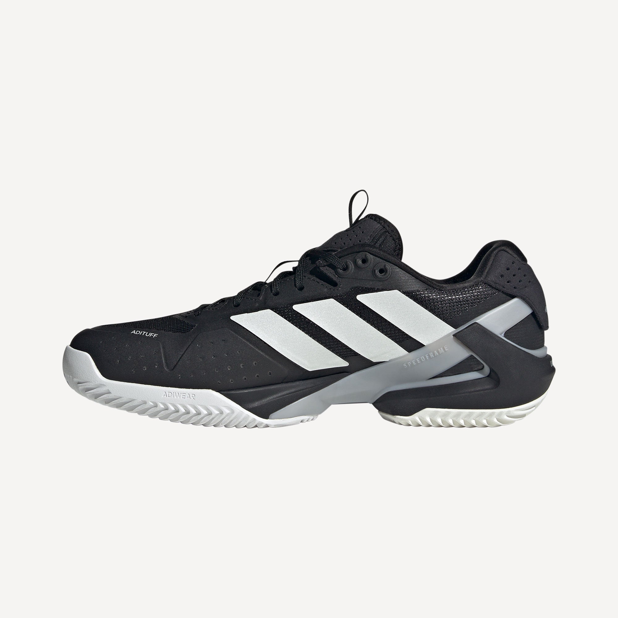 adidas adizero Ubersonic 5 Men's Clay Court Tennis Shoes - Black (3)