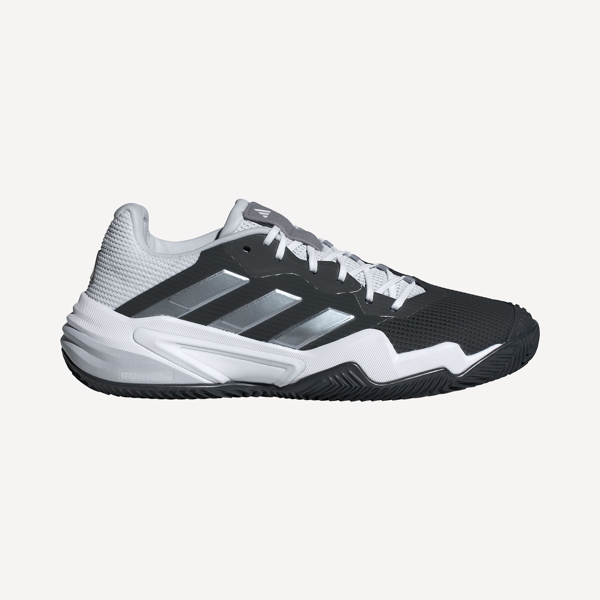 adidas Barricade 13 Men's Clay Court Tennis Shoes - Black (1)