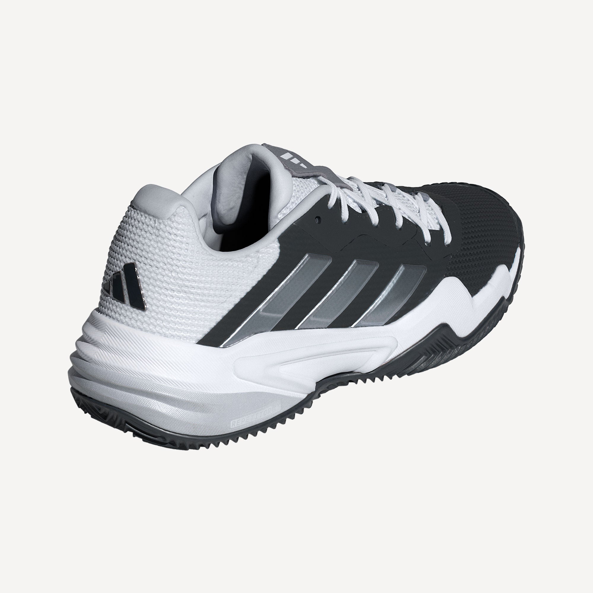 adidas Barricade 13 Men's Clay Court Tennis Shoes - Black (6)