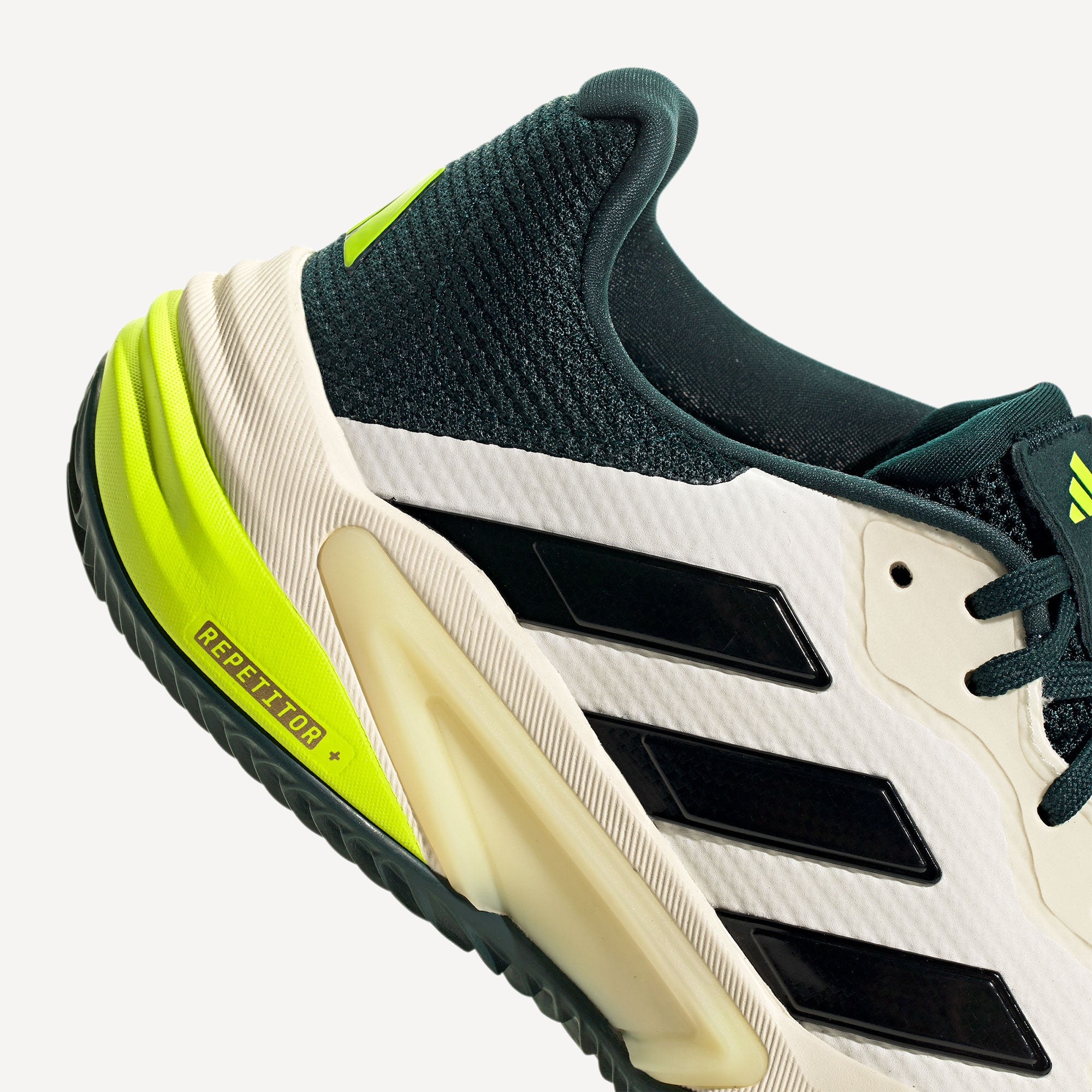 adidas Barricade 13 Men's Clay Court Tennis Shoes - White (7)