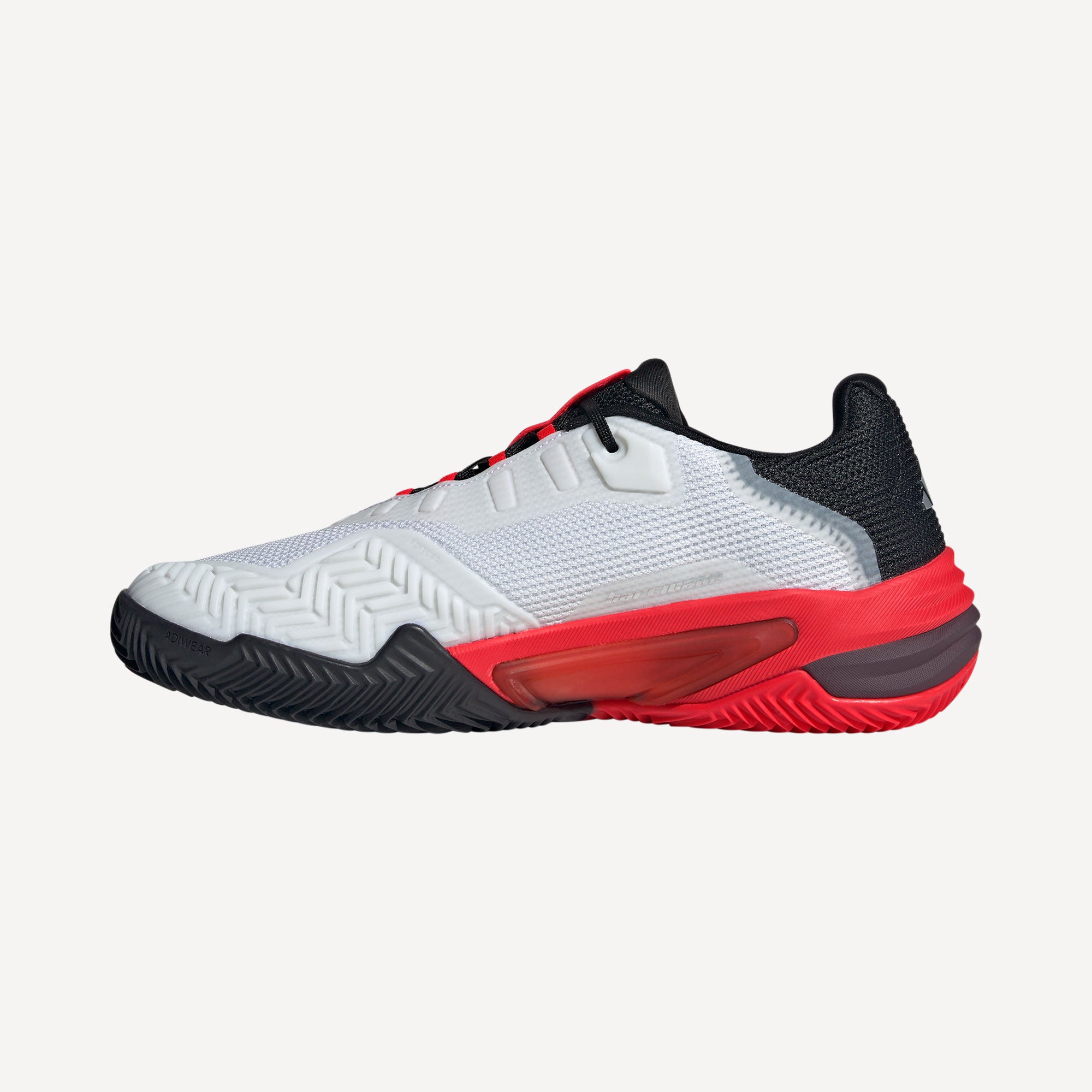adidas Barricade 13 Men's Clay Court Tennis Shoes - White (3)