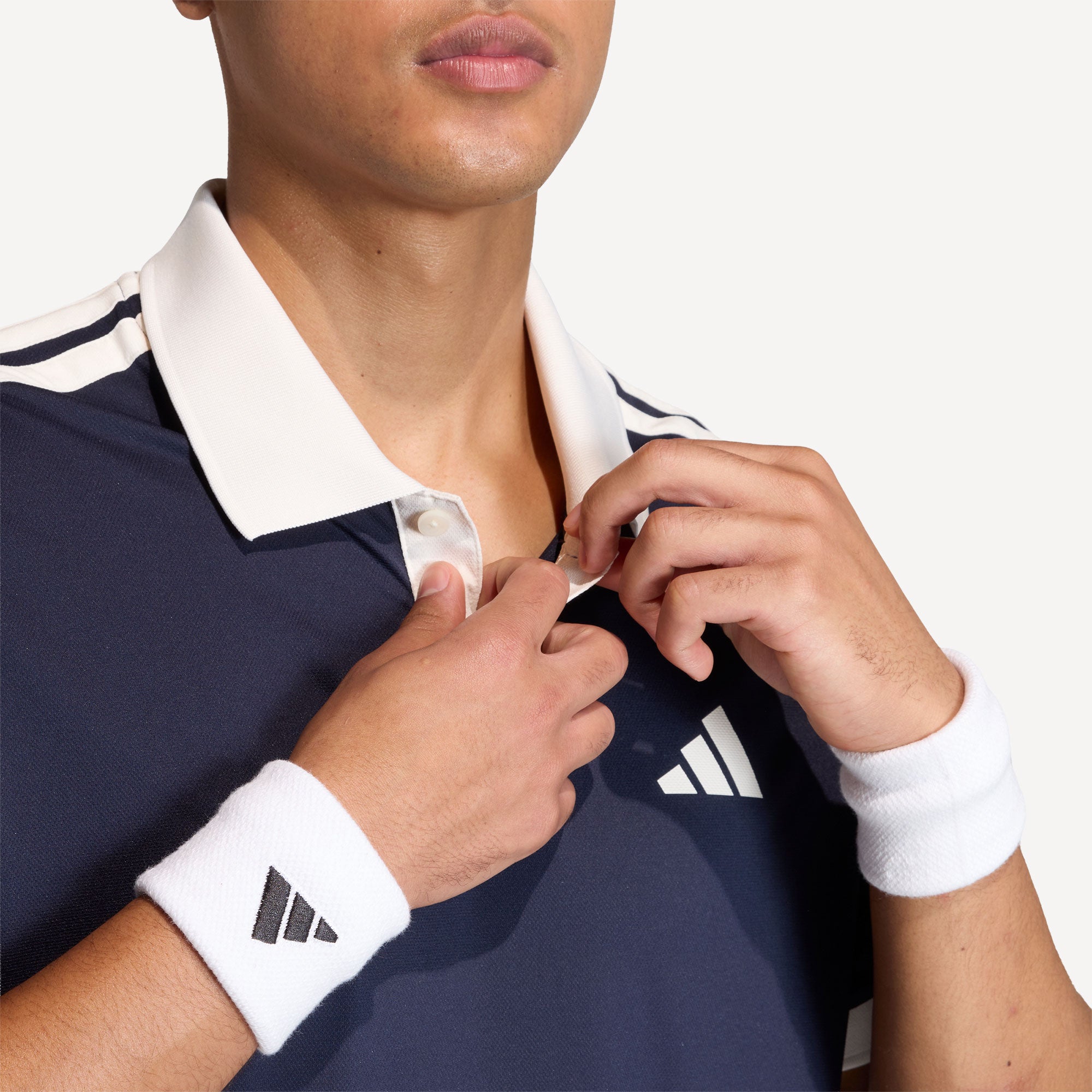 adidas Classics Men's Tennis Polo - Dark Blue (4)