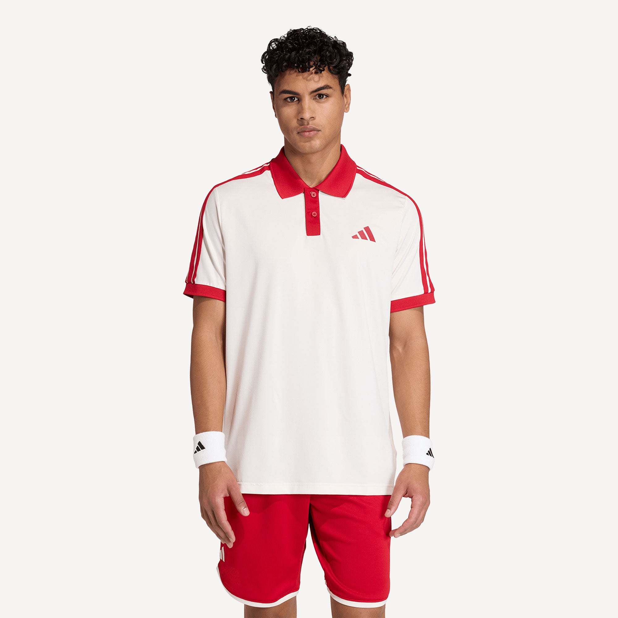 adidas Classics Men's Tennis Polo - White (1)
