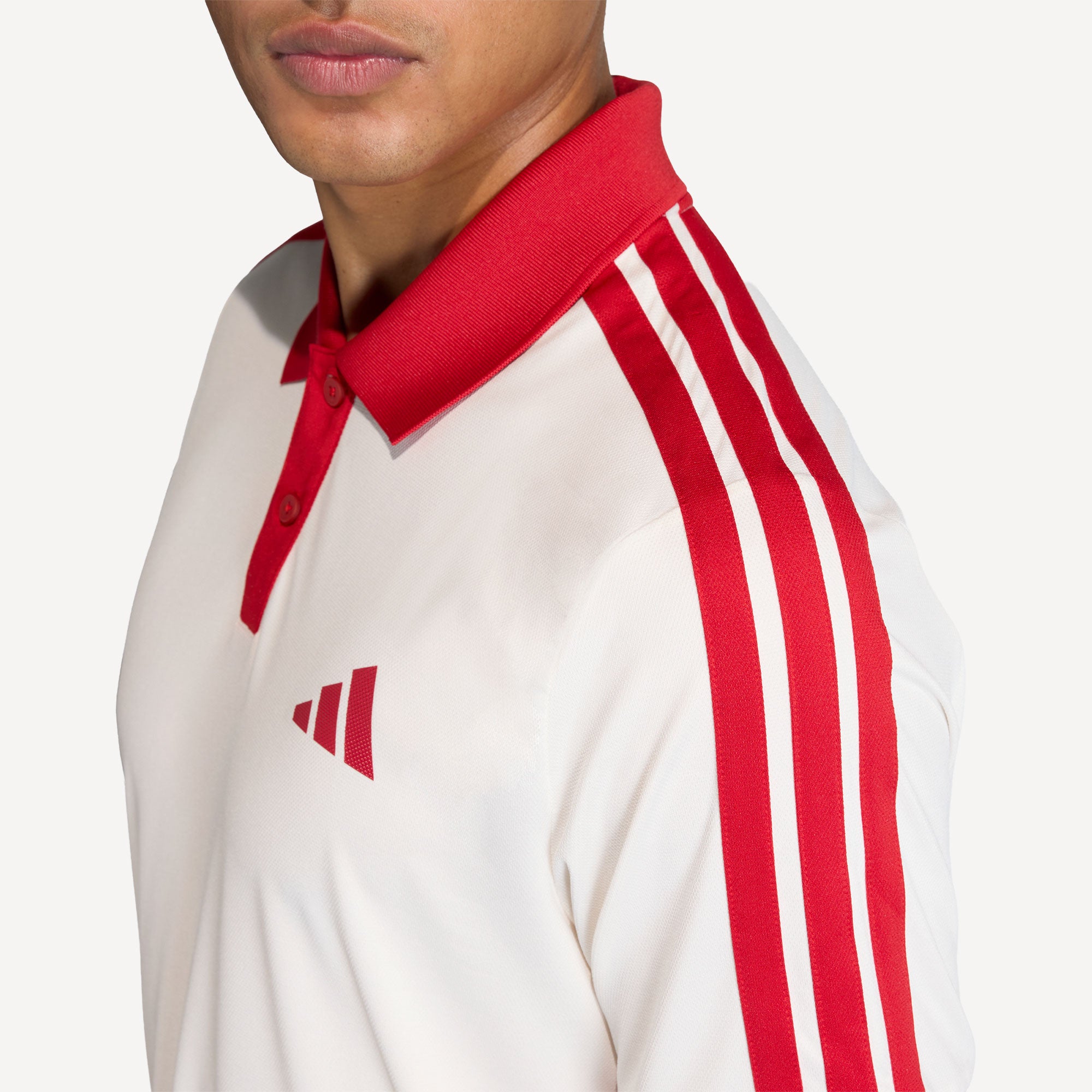 adidas Classics Men's Tennis Polo - White (4)