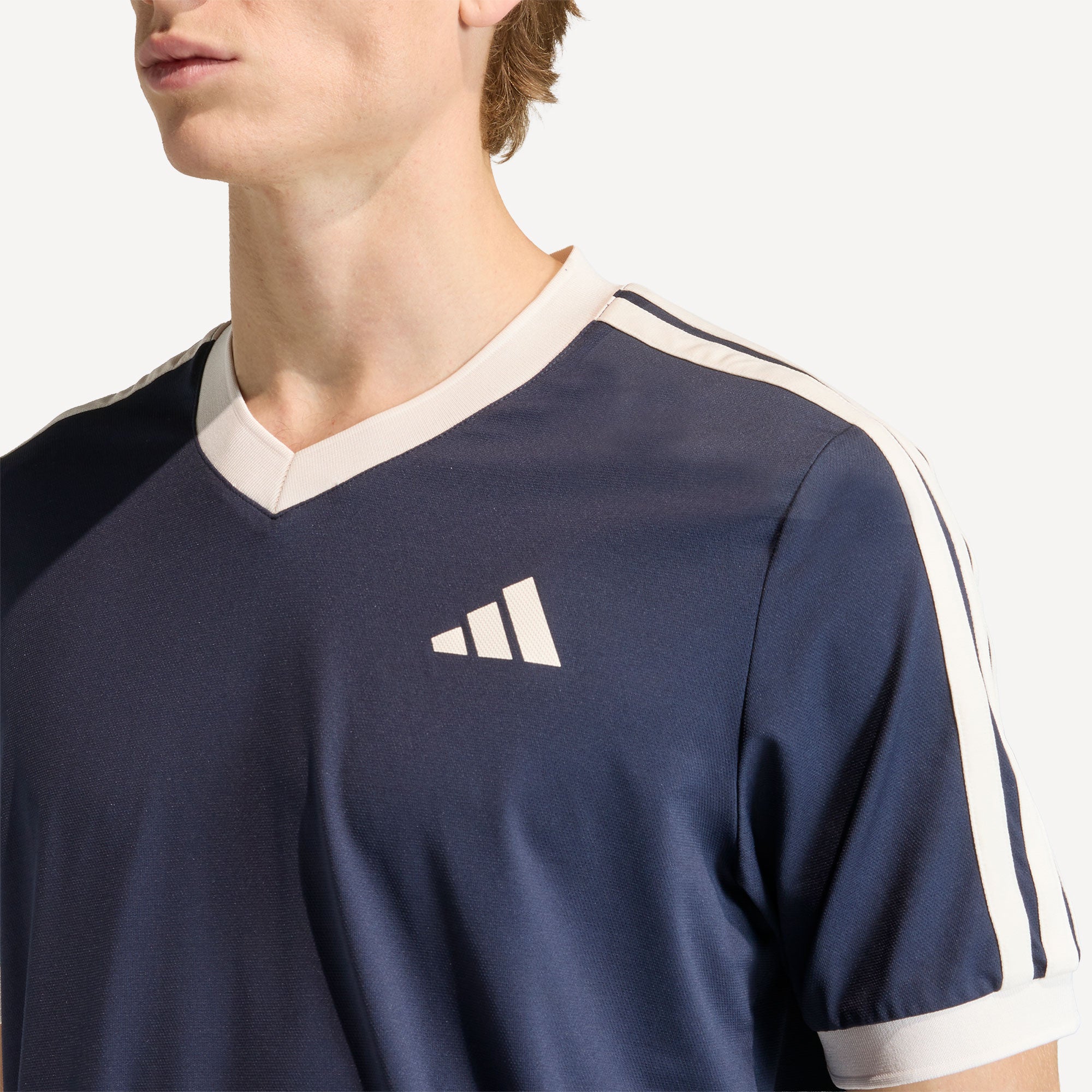 adidas Classics Men's Tennis Shirt - Dark Blue (4)