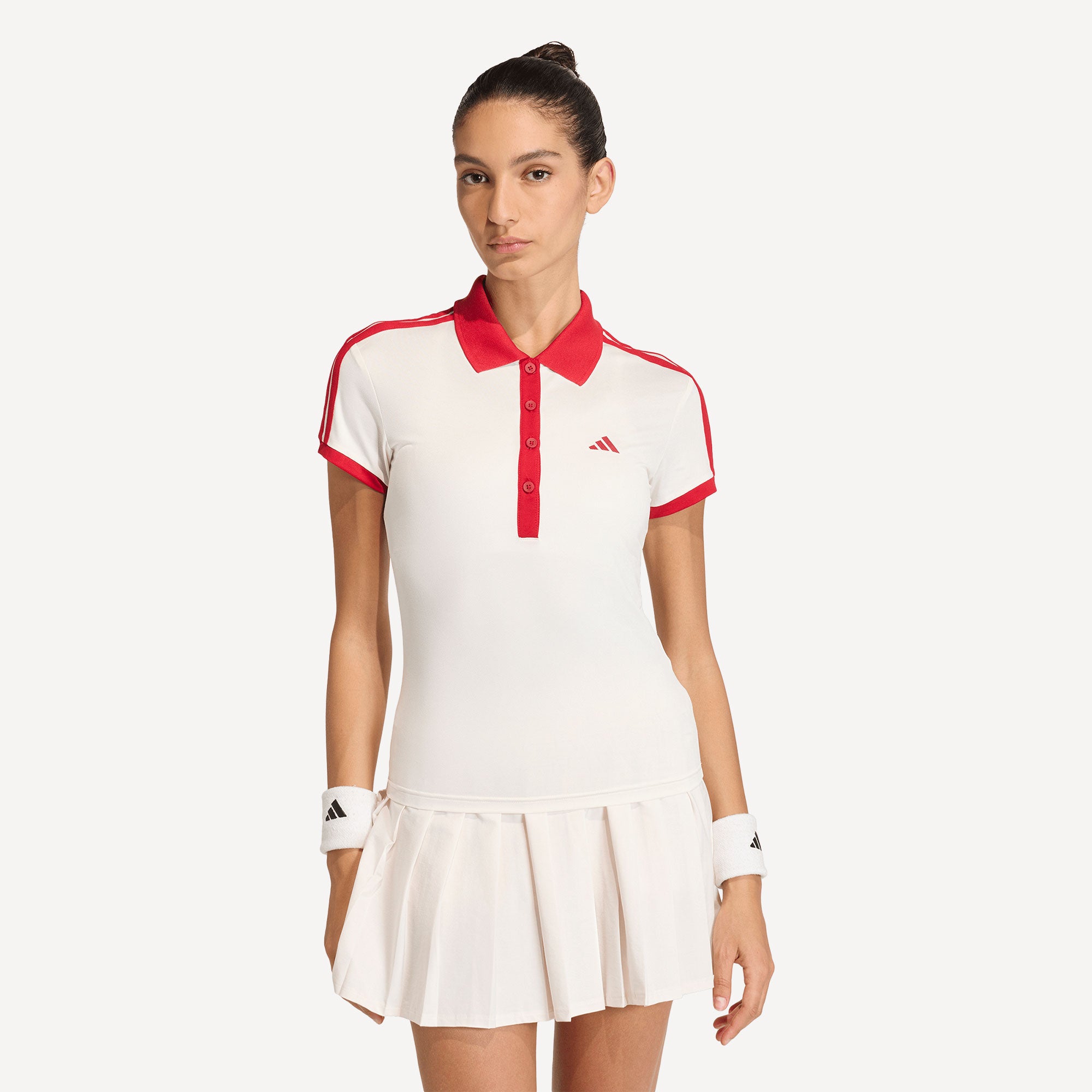 adidas Classics Women's Tennis Polo - White (1)