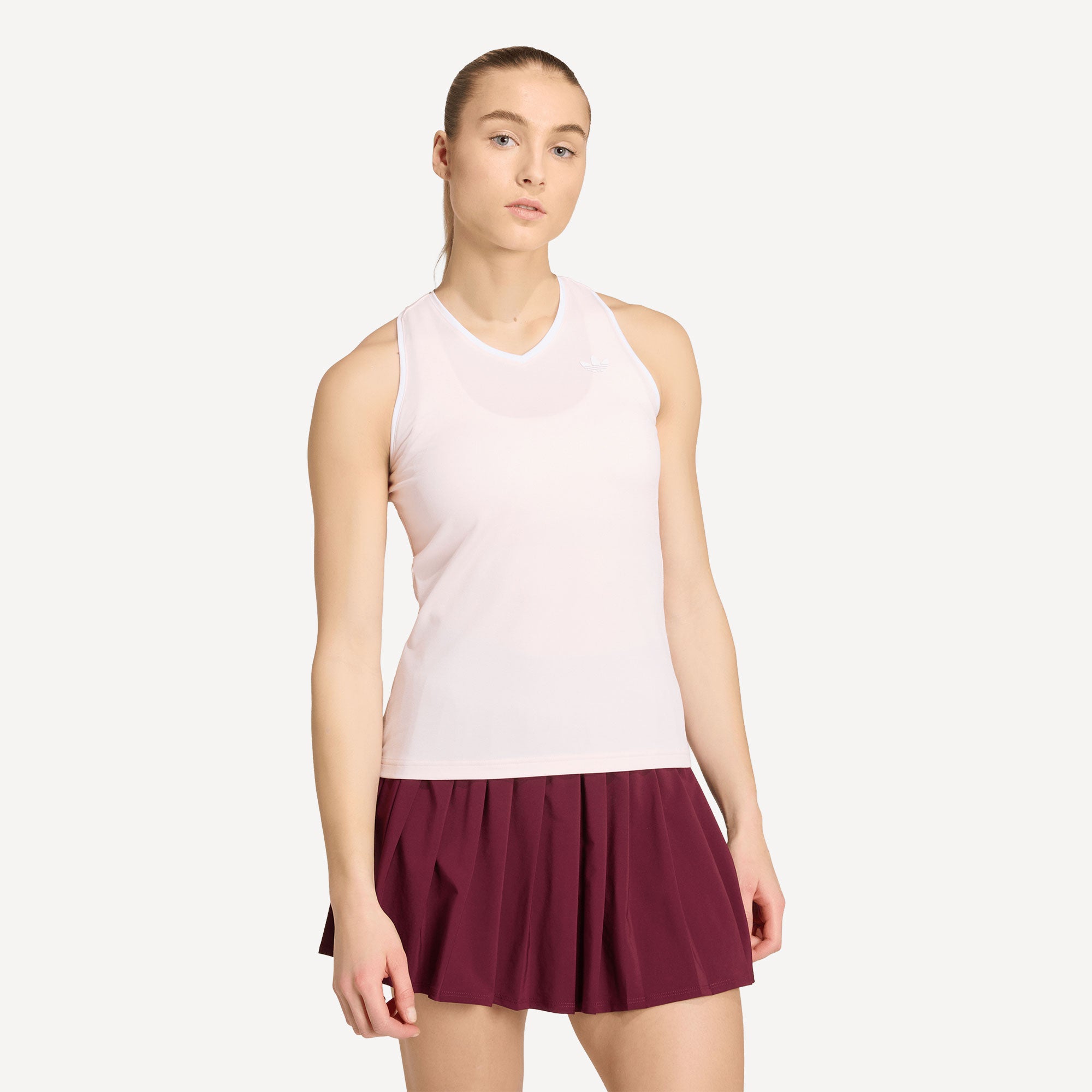 adidas Classics Women's Tennis Tank - White (1)