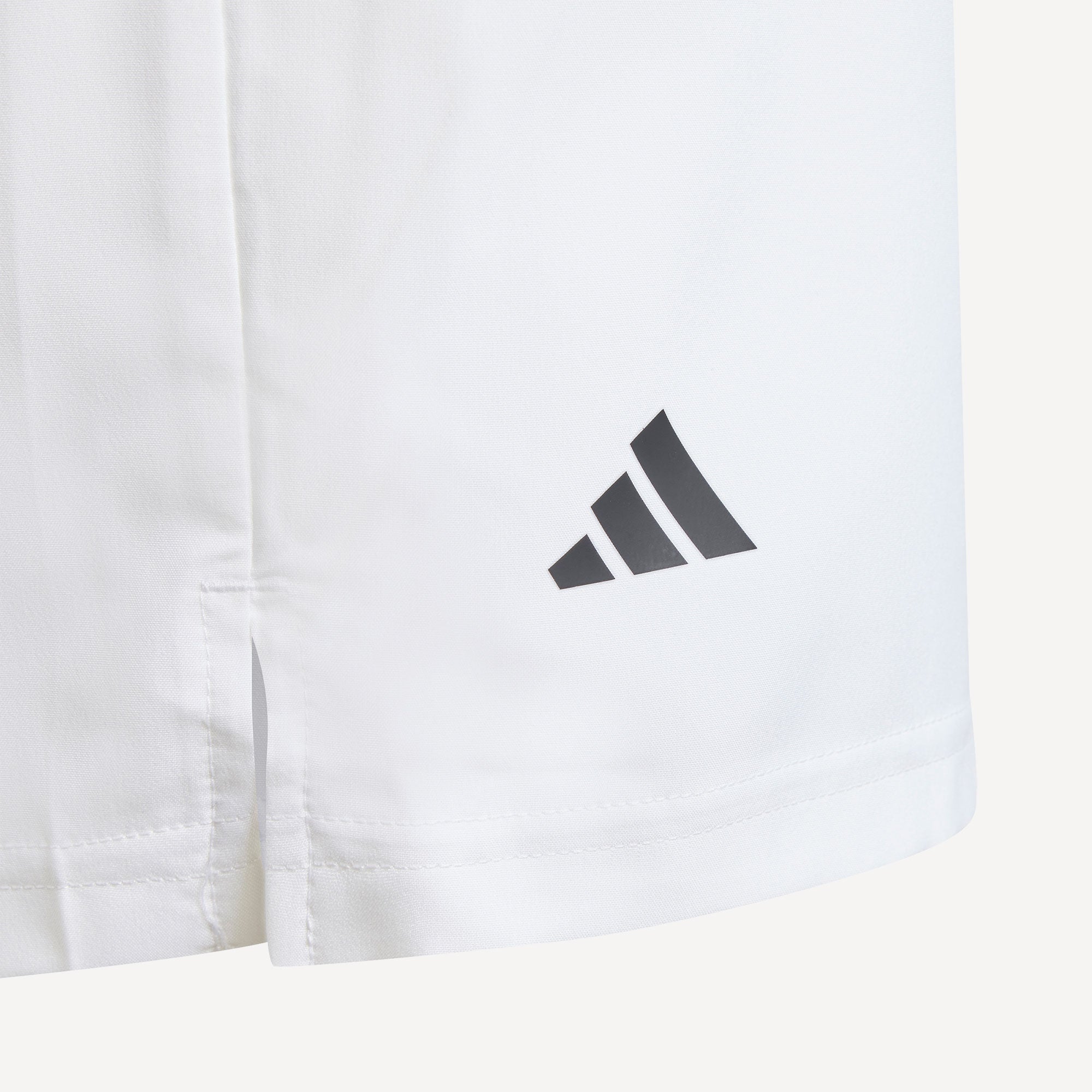 adidas Club Boys' 3-Stripes Tennis Shorts - White (3)