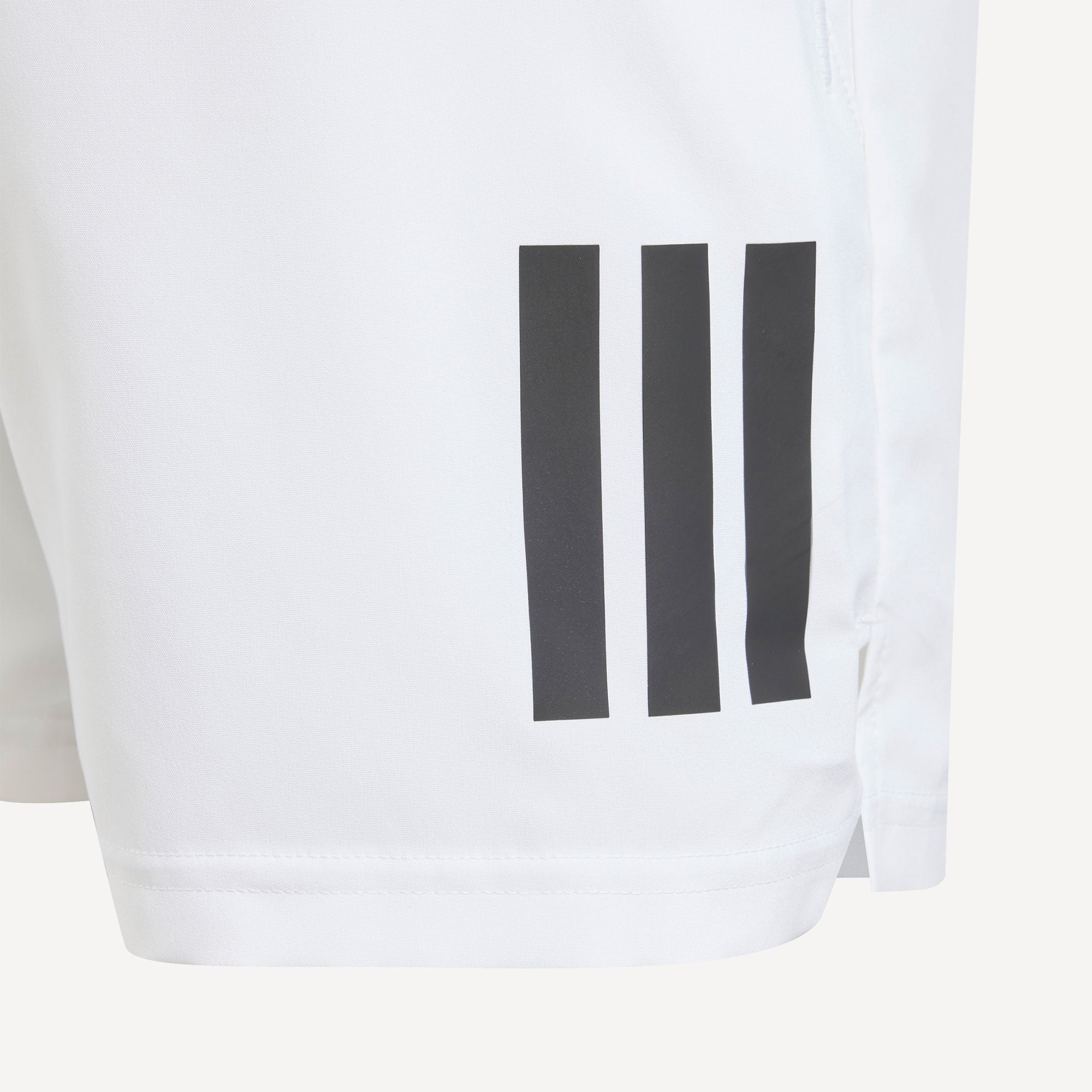 adidas Club Boys' 3-Stripes Tennis Shorts - White (5)
