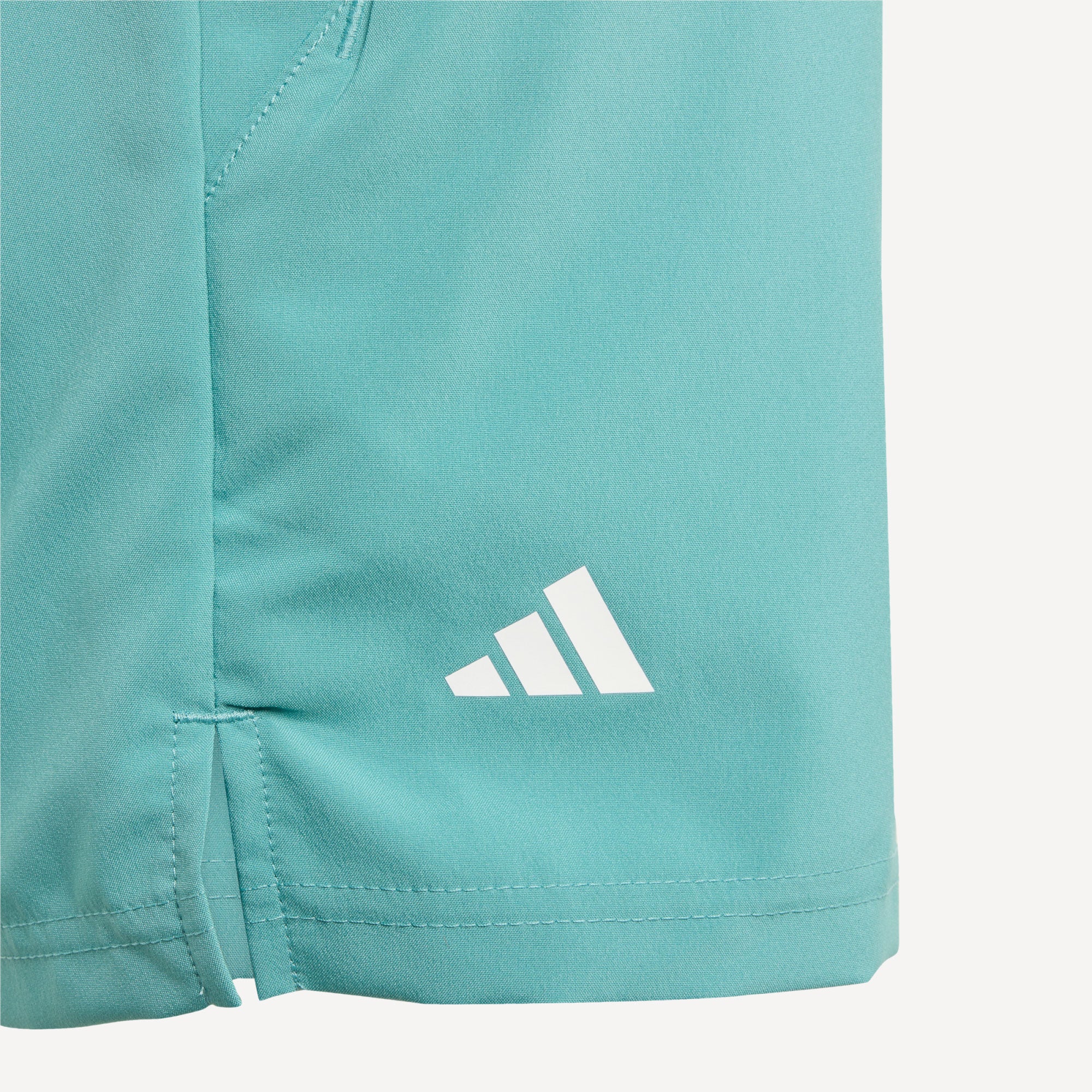adidas Club Boys' 3-Stripes Tennis Shorts - Green (3)