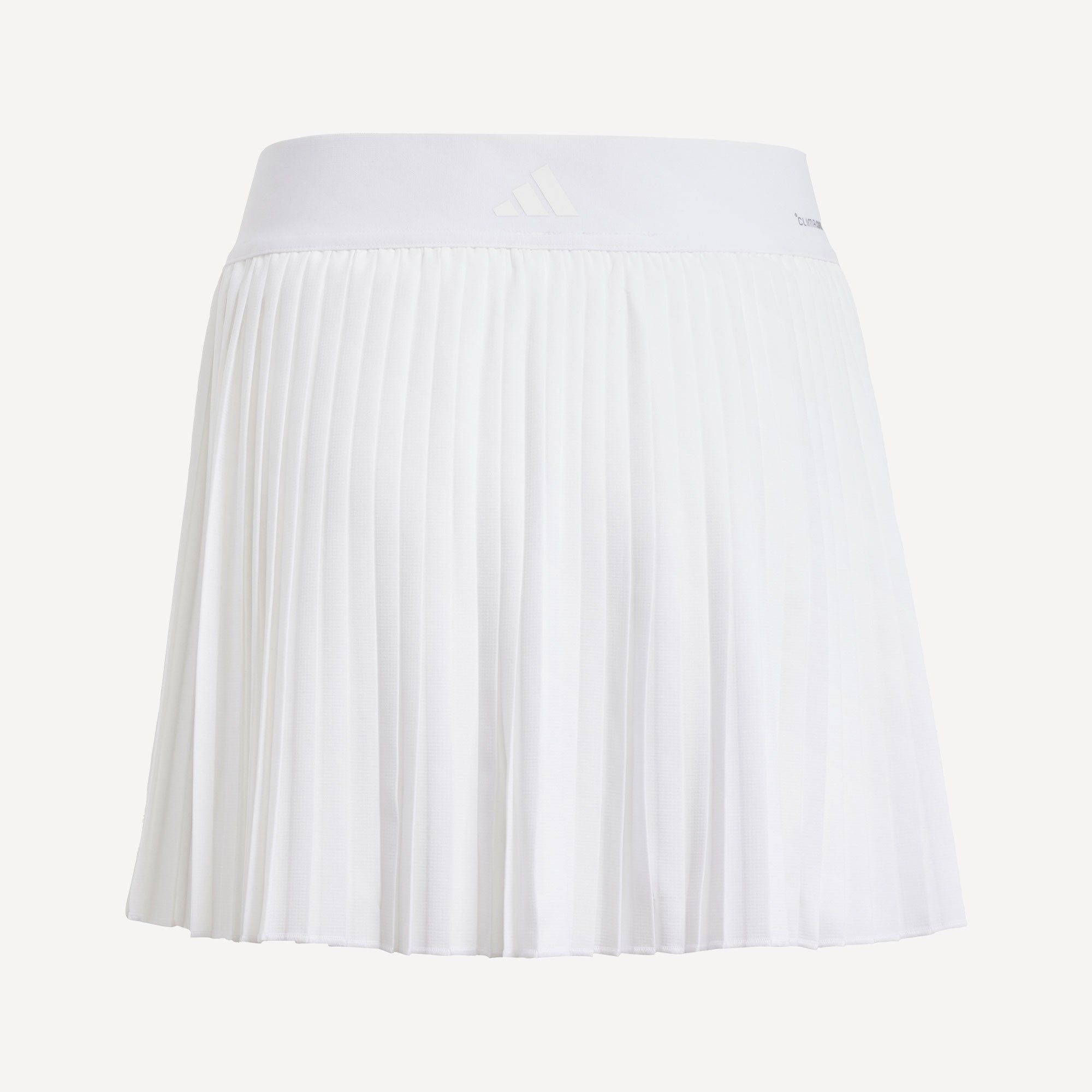 adidas Club Girls' Pleated Tennis Skirt - White (2)