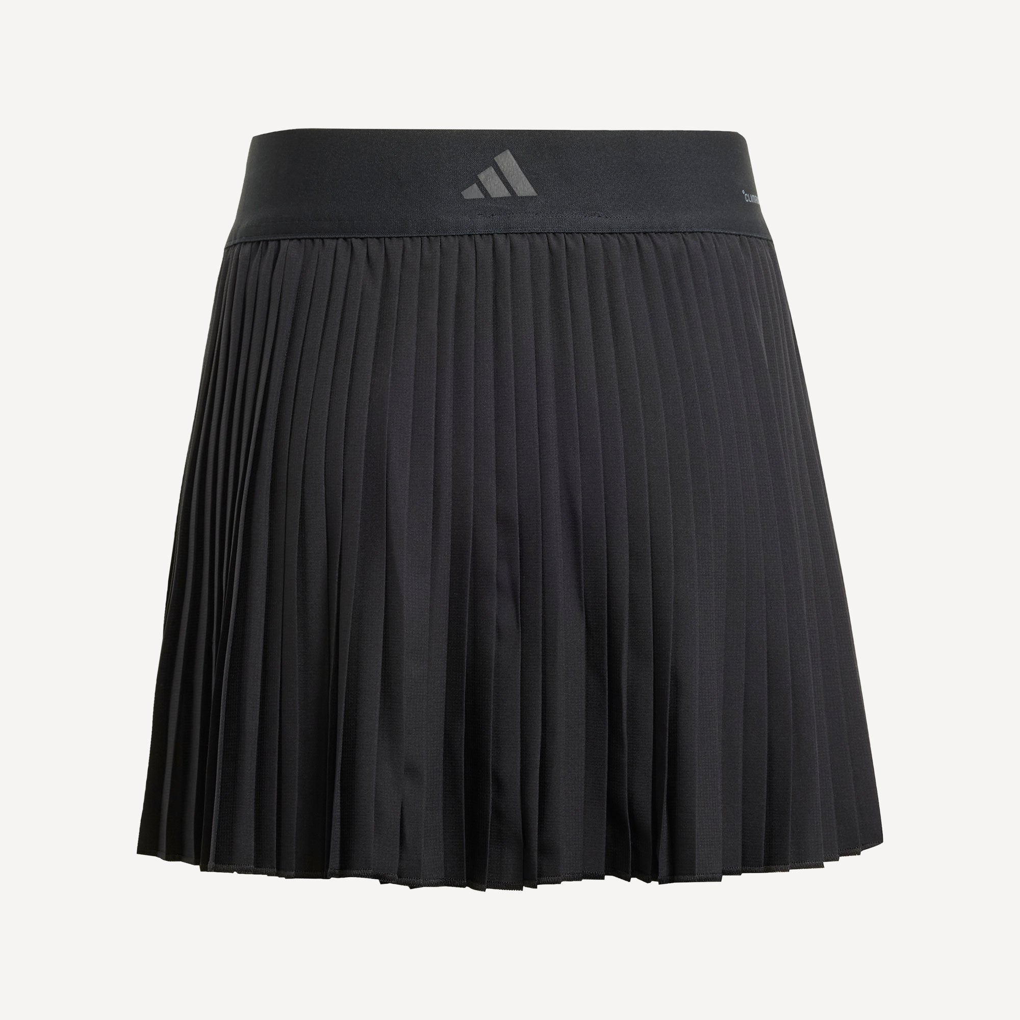 adidas Club Girls' Pleated Tennis Skirt - Black (2)