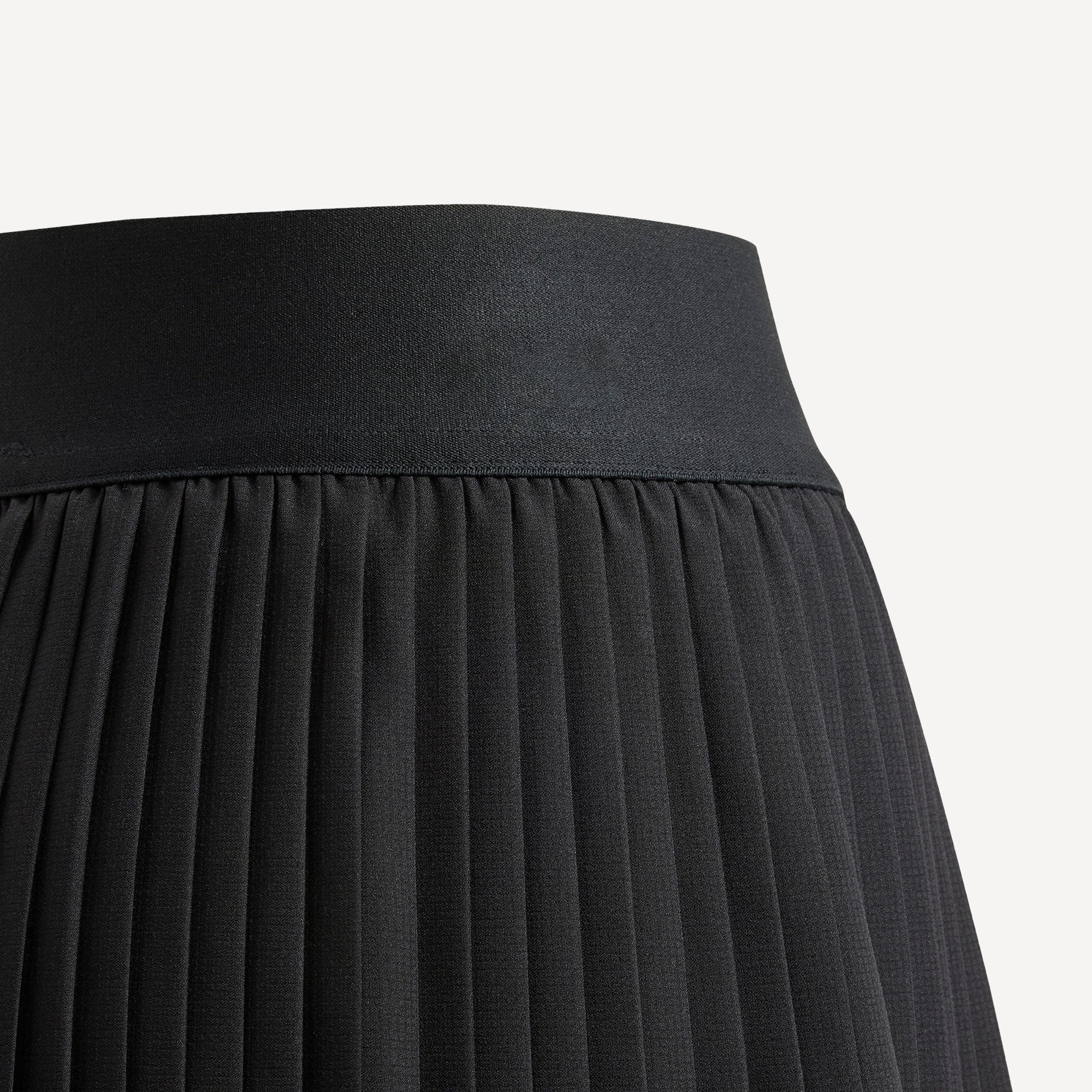 adidas Club Girls' Pleated Tennis Skirt - Black (4)