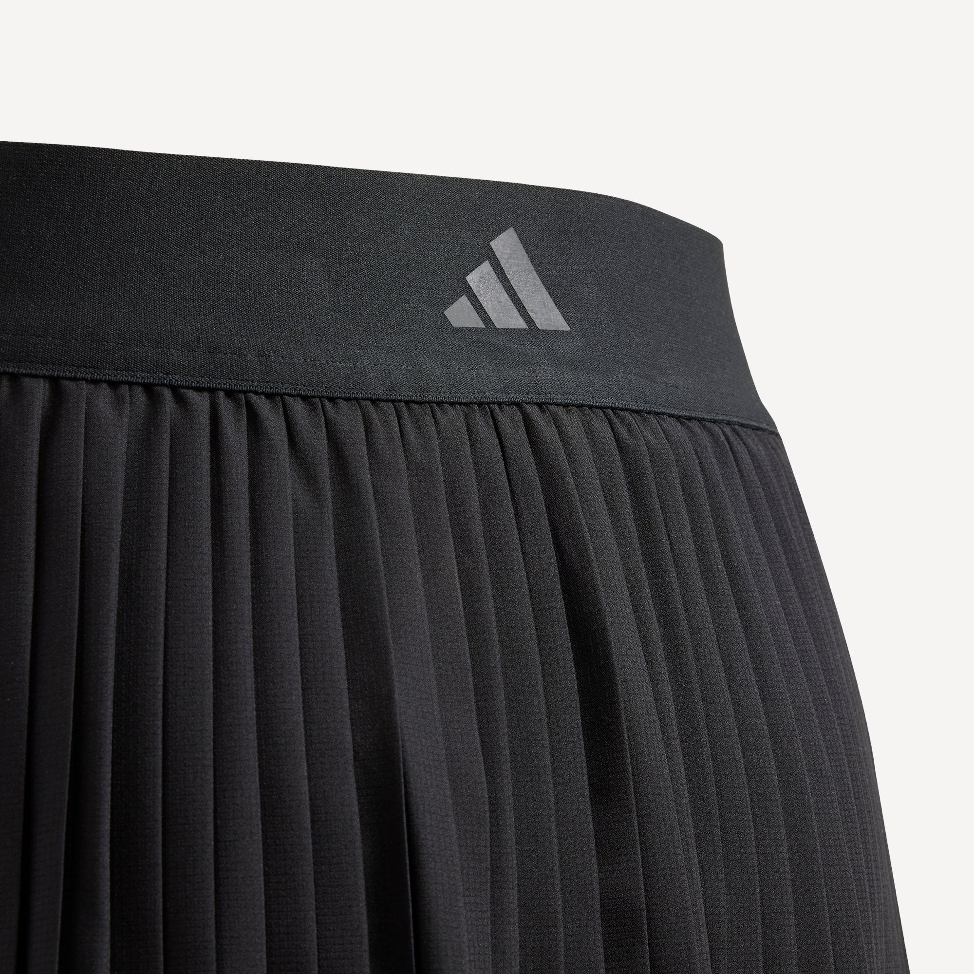 adidas Club Girls' Pleated Tennis Skirt - Black (5)