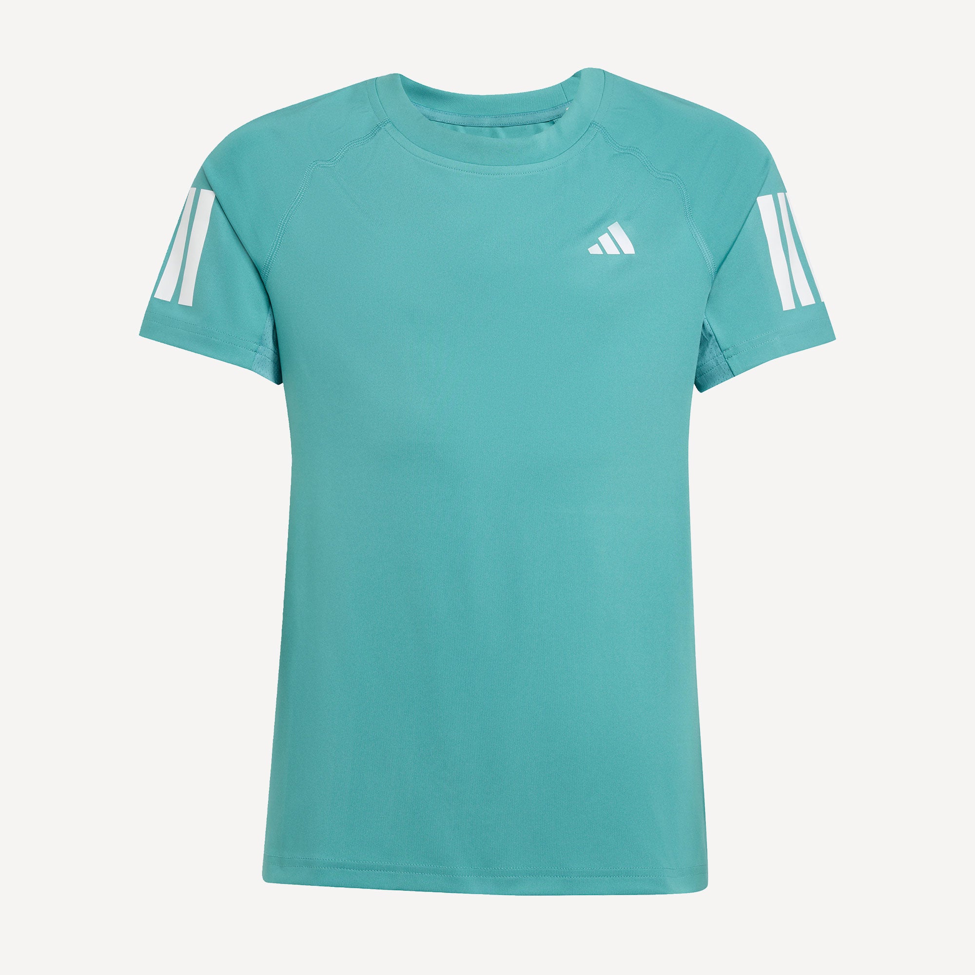 adidas Club Girls' Tennis Shirt - Green (1)