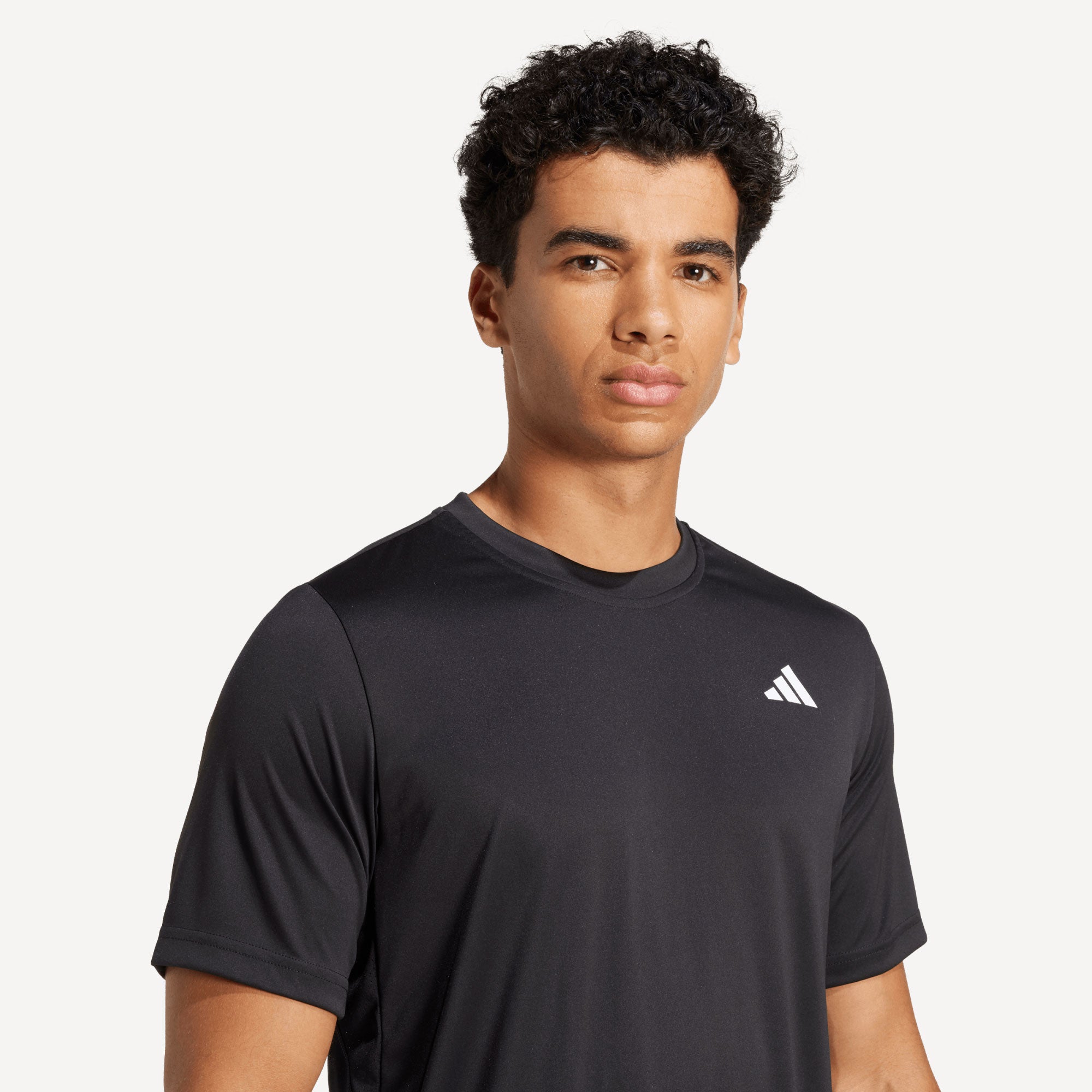 adidas Club Men's Tennis Shirt - Black (4)