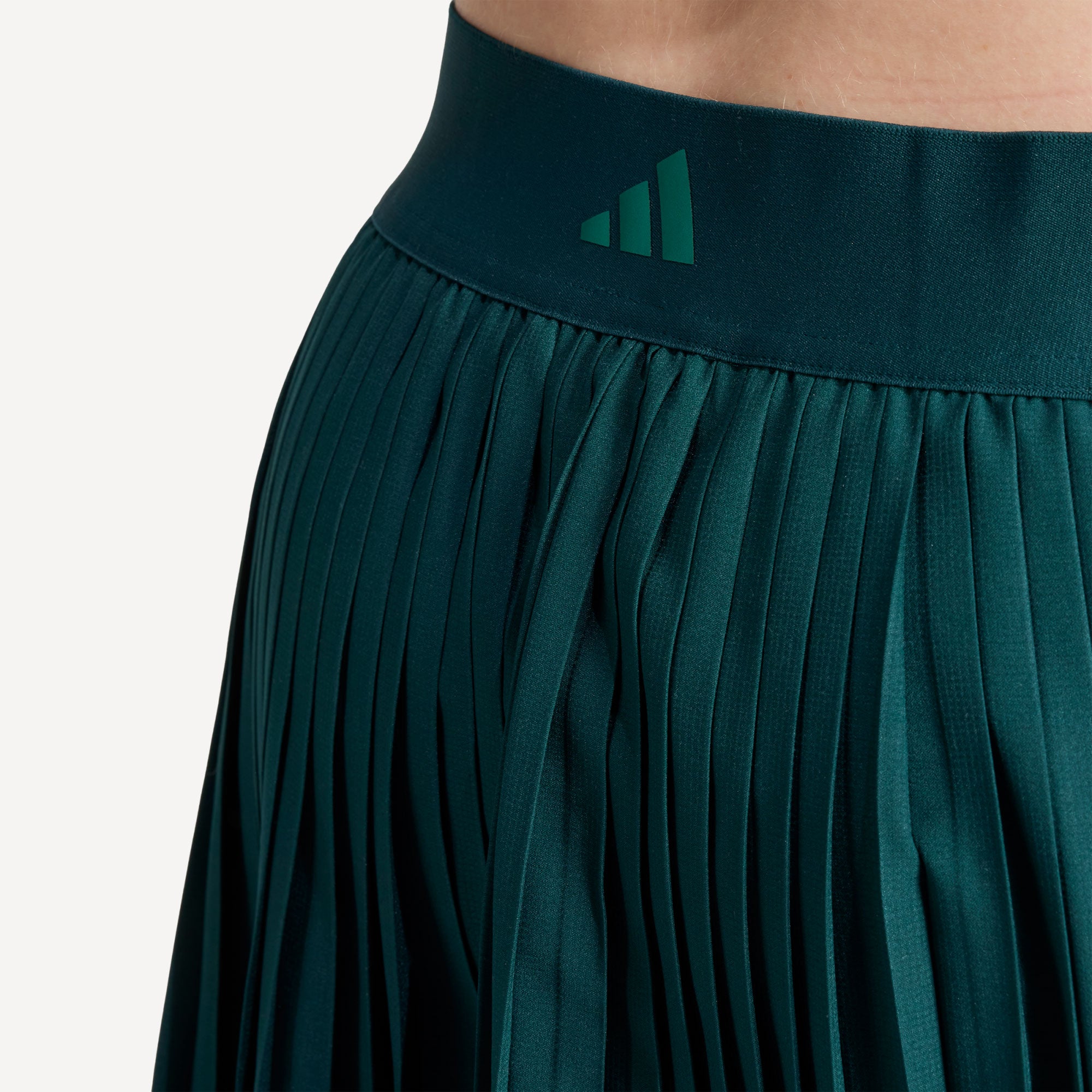 adidas Club Women's Pleated Tennis Skirt - Green (5)