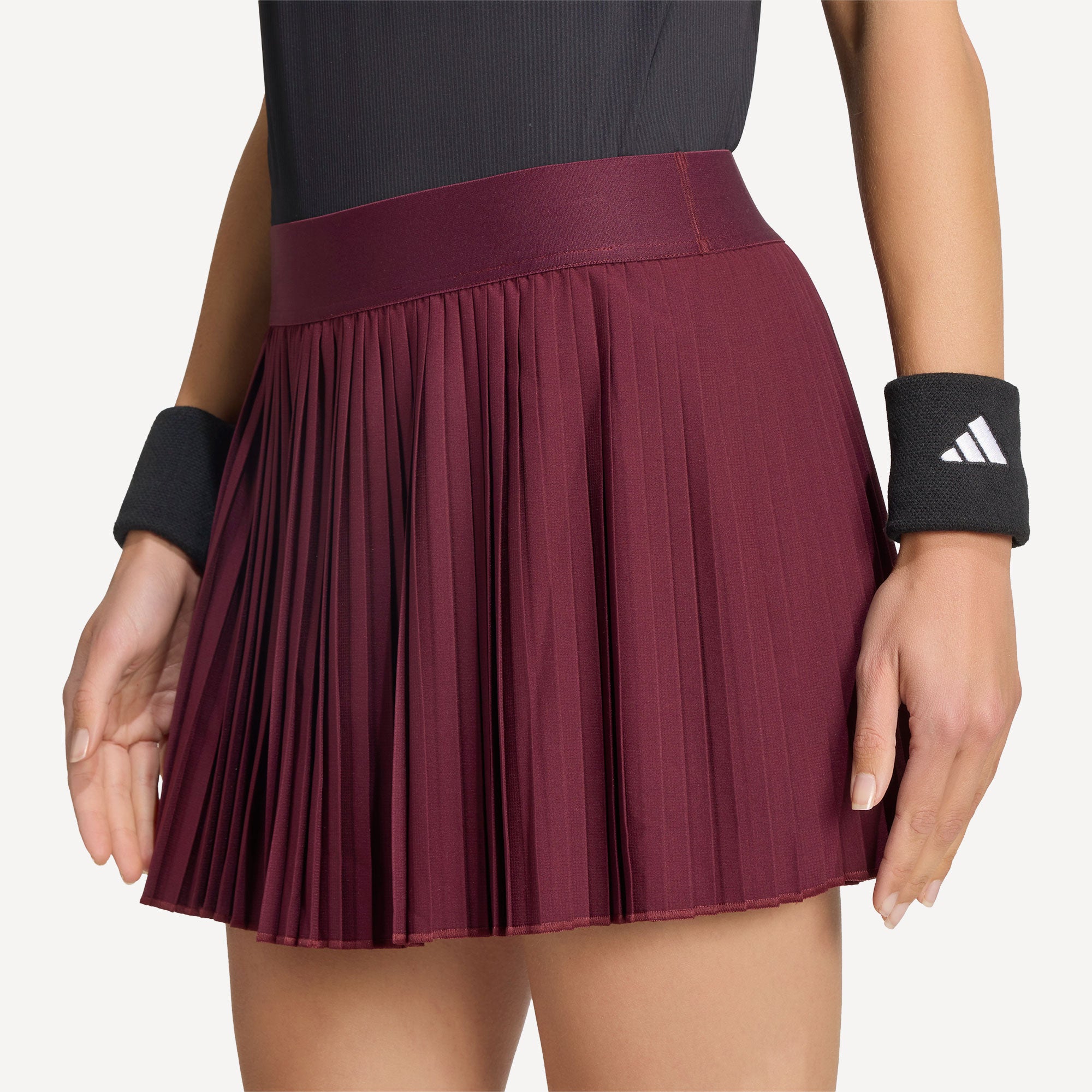 adidas Club Women's Pleated Tennis Skirt - Red (4)