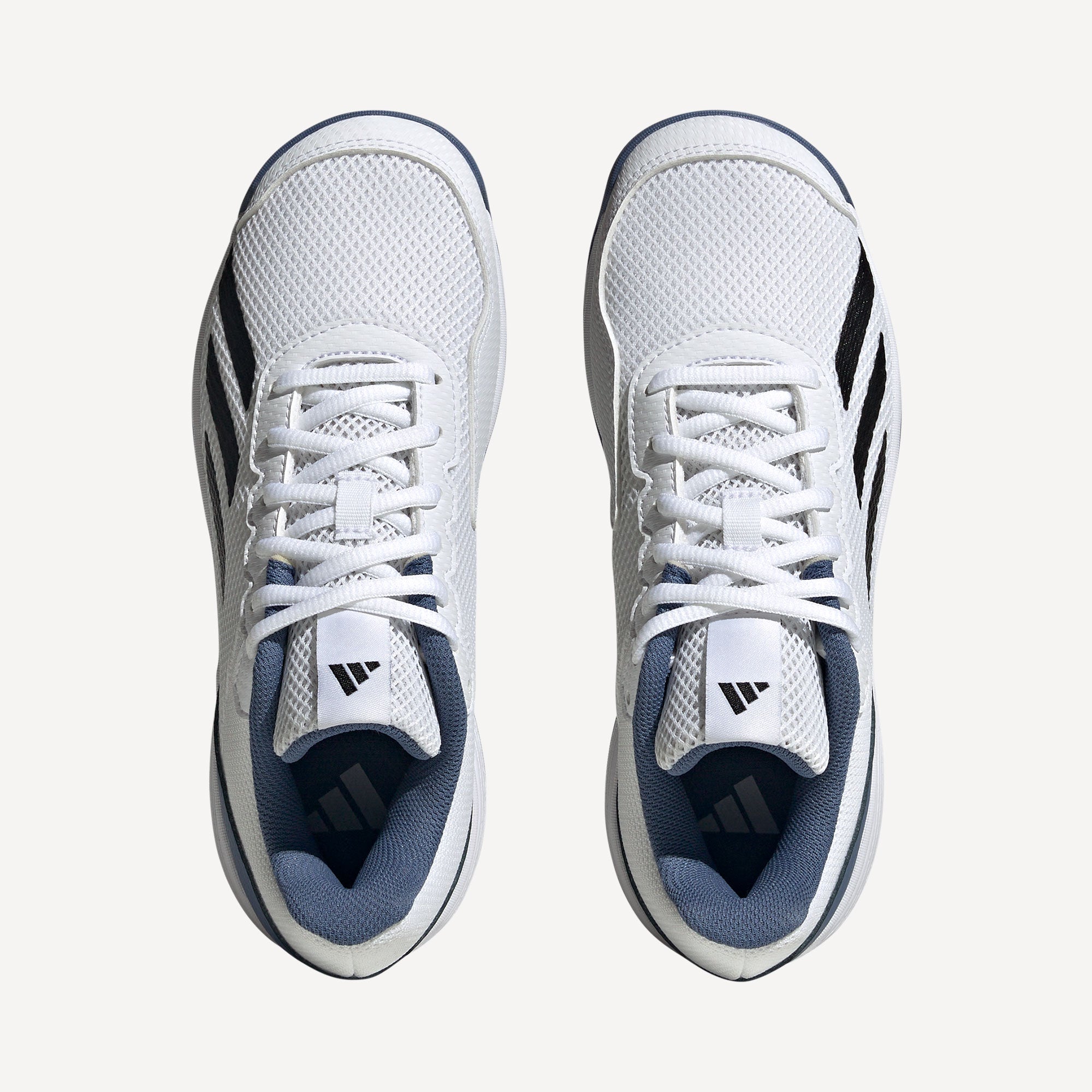 adidas Courtflash Kids' Tennis Shoes - White (4)