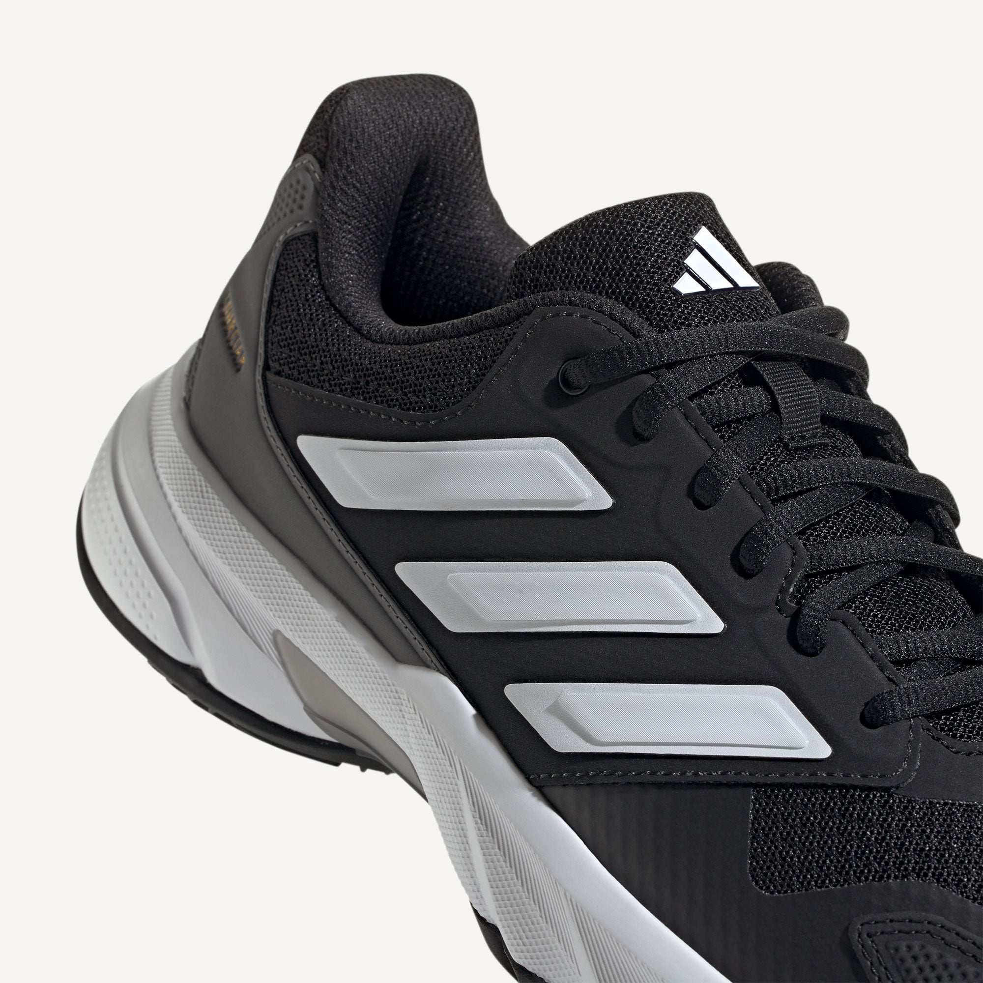 adidas CourtJam Control 3 Men's Clay Court Tennis Shoes - Black (8)