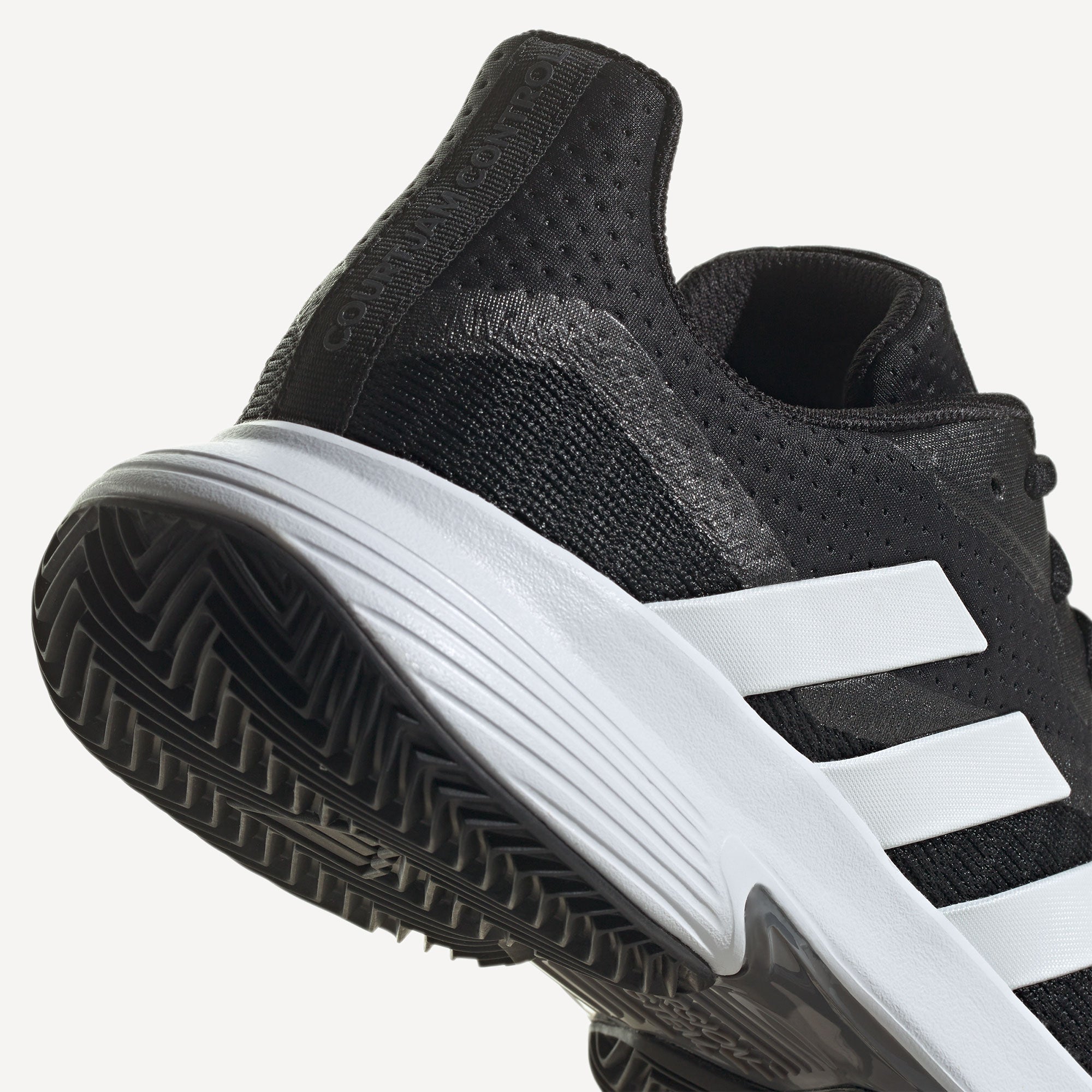 adidas CourtJam Control Men's Clay Court Tennis Shoes Black (7)