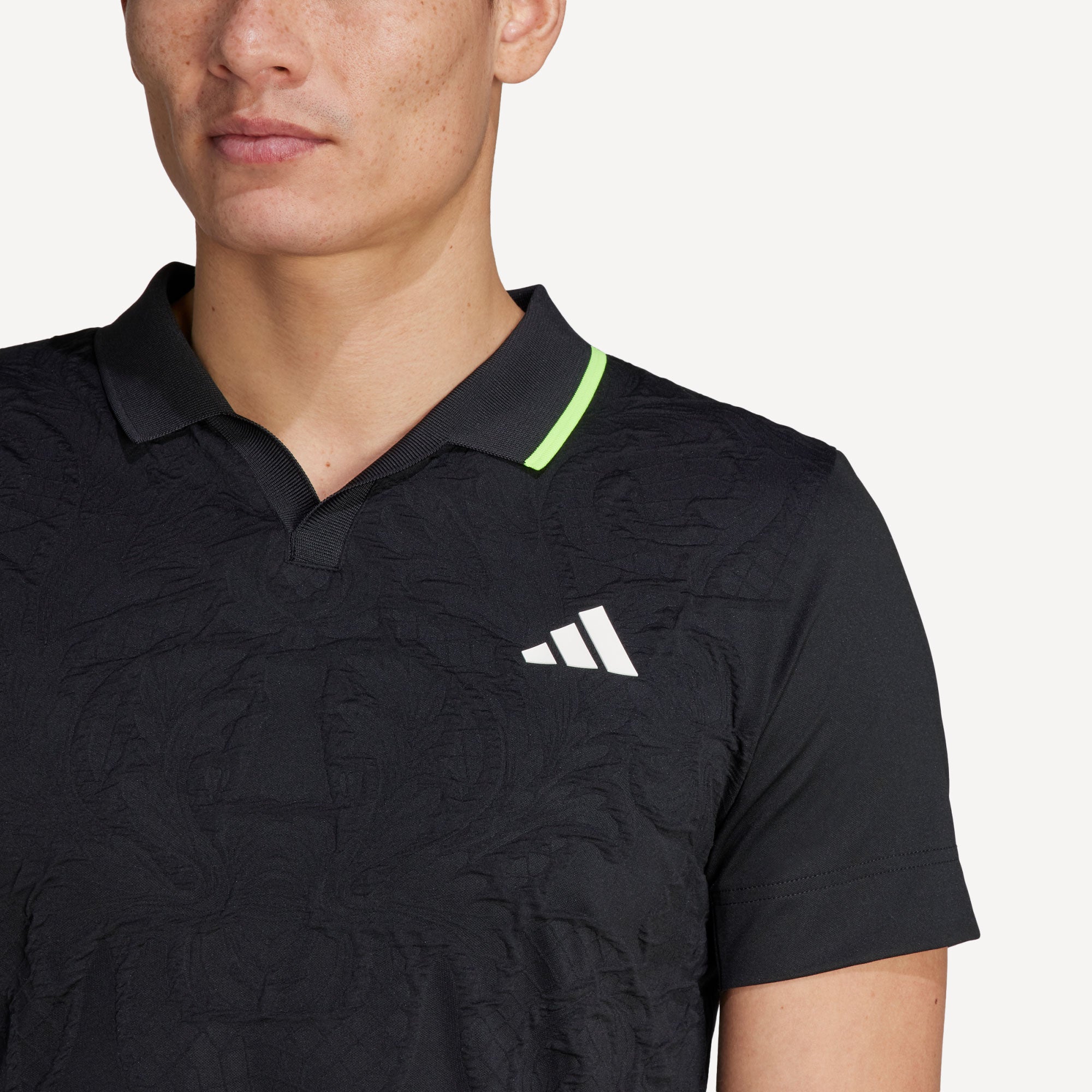adidas Freelift London Pro Men's Tennis Polo Black (5)