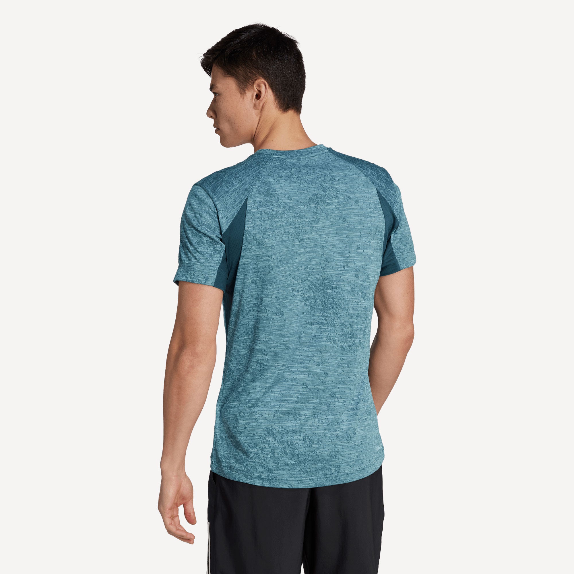 adidas Freelift Men's Tennis Shirt Green (2)