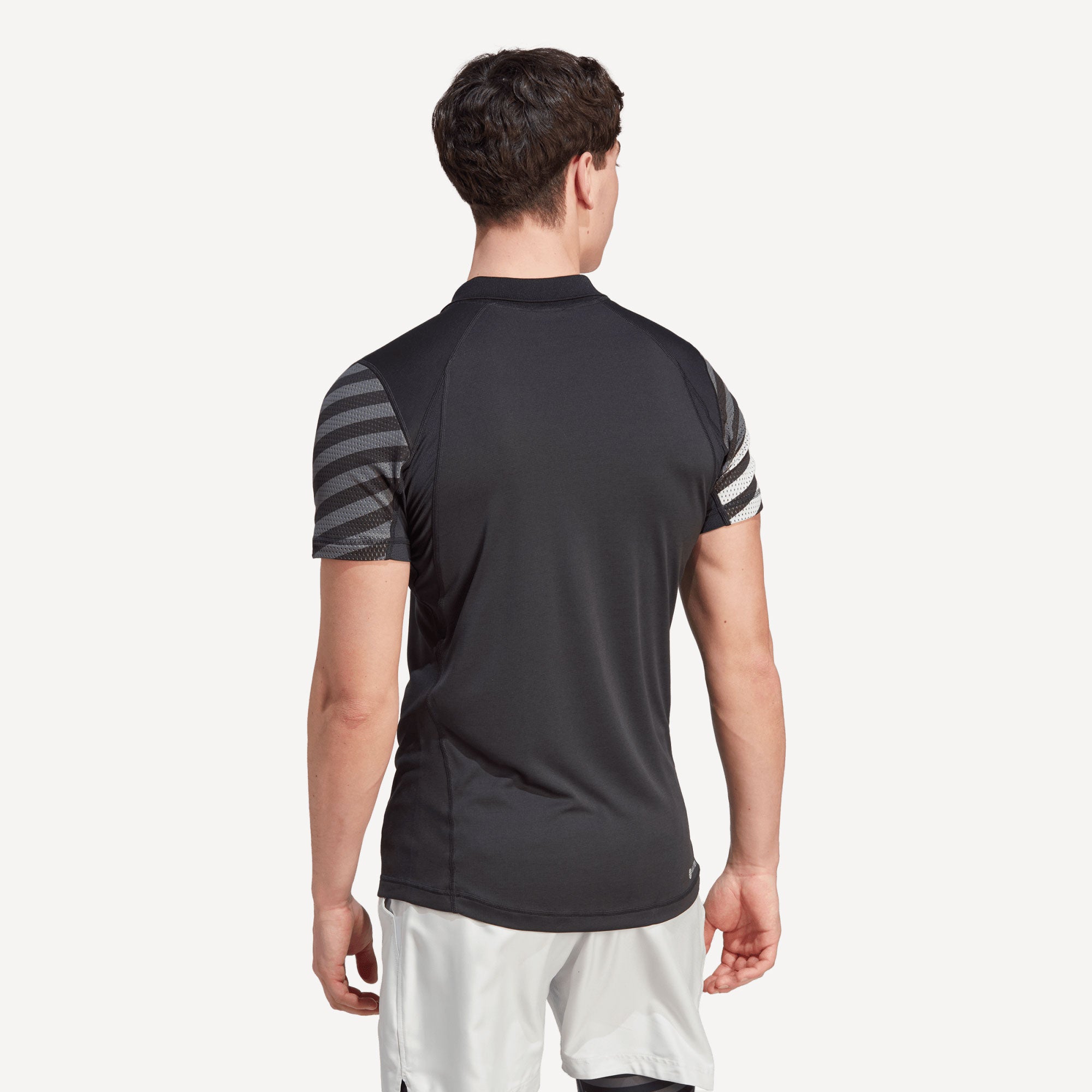 adidas Freelift New York Pro Men's Tennis Polo Black (2)