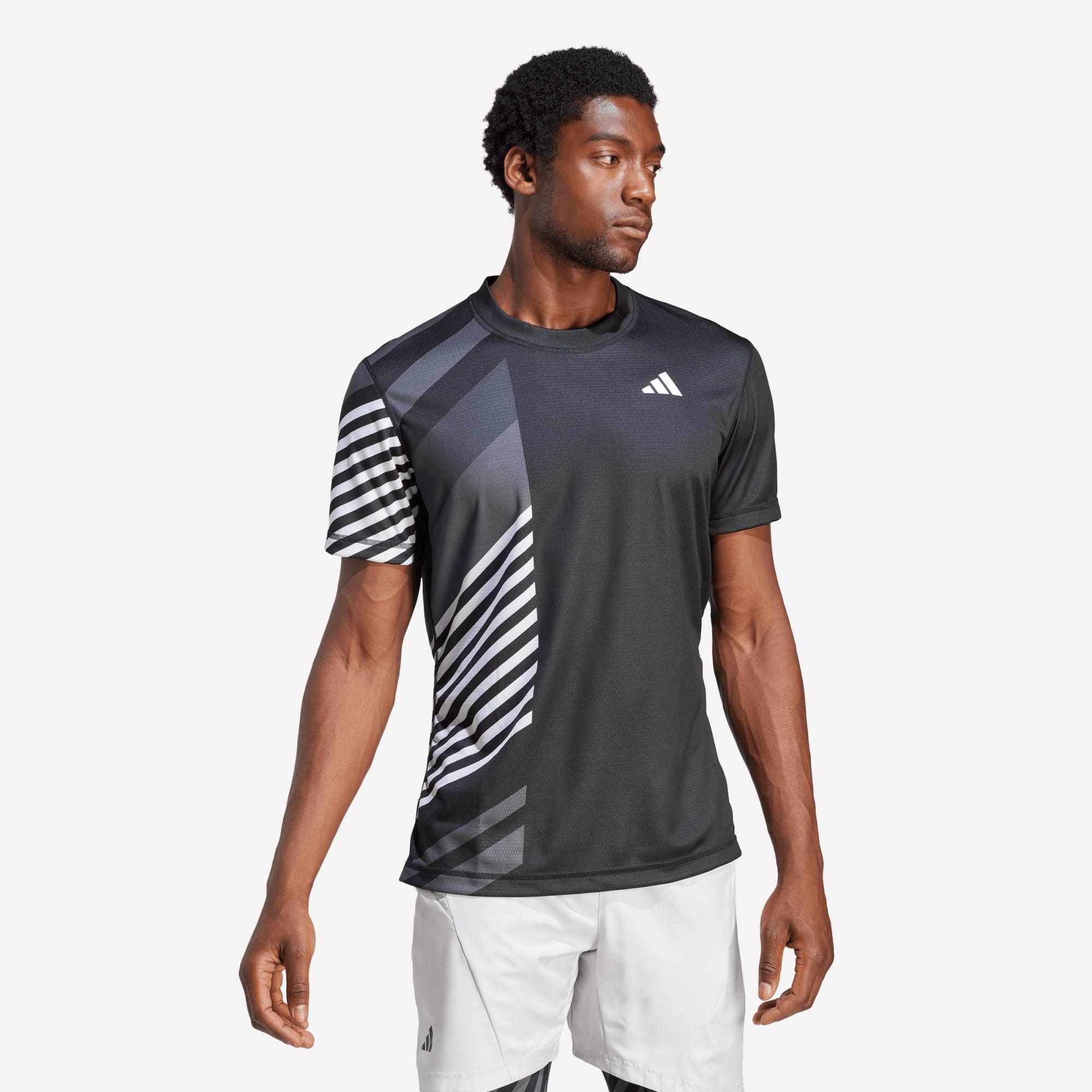 adidas Freelift New York Pro Men's Tennis Shirt Black (4)