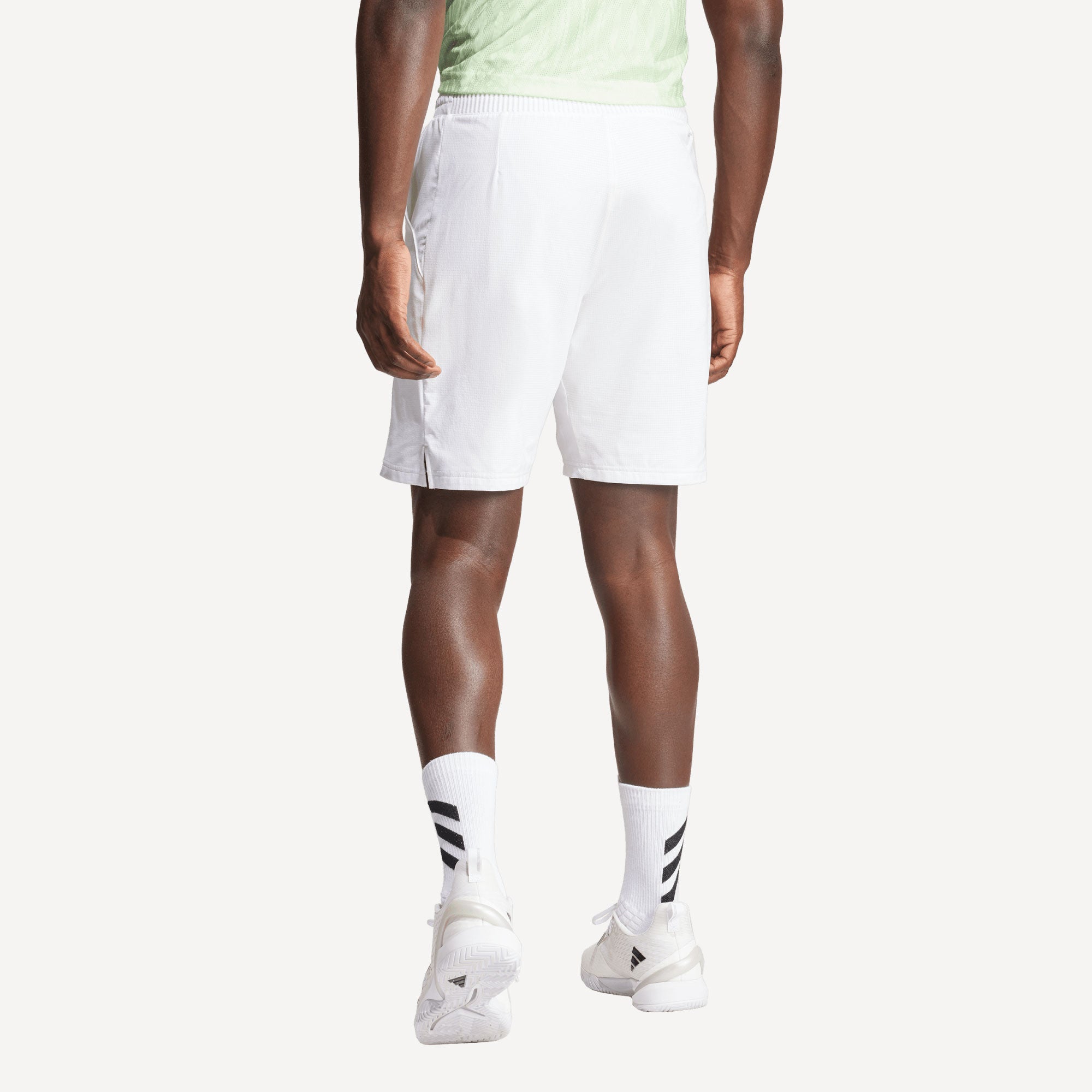 adidas Gameset Men's Ergo 7-Inch Tennis Shorts - White (2)