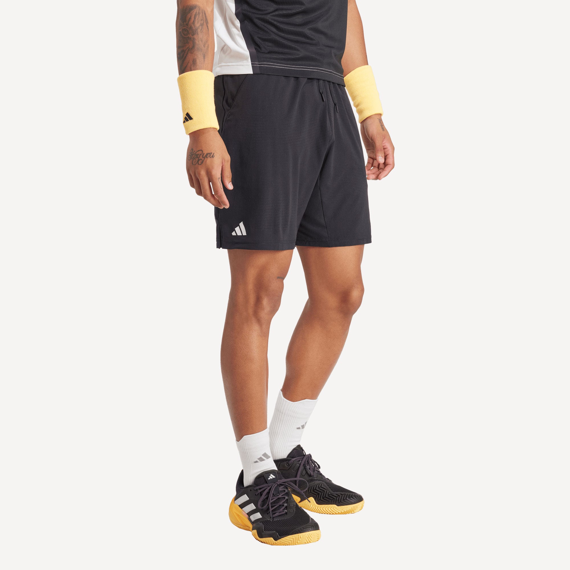 adidas Gameset Men's Ergo 7-Inch Tennis Shorts - Black (3)