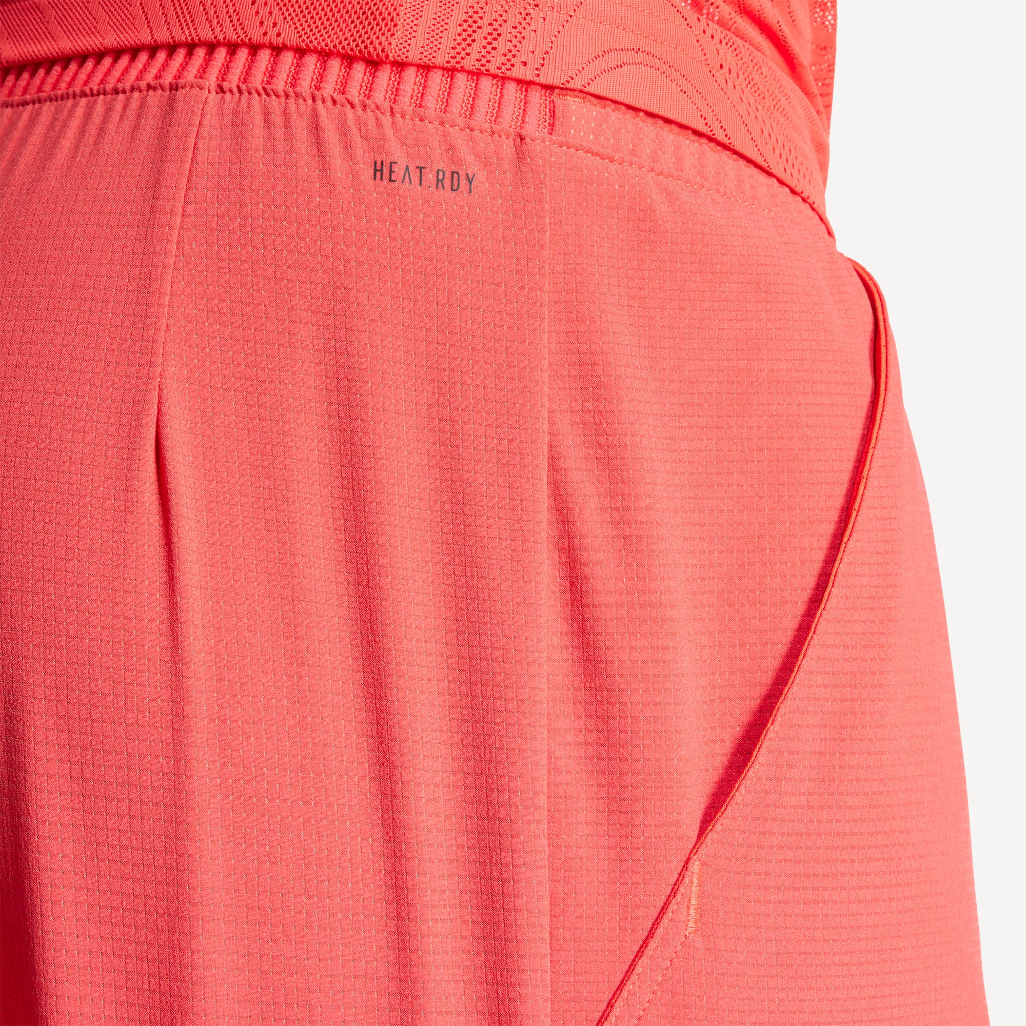 adidas Gameset Men's Ergo 7-Inch Tennis Shorts - Red (6)