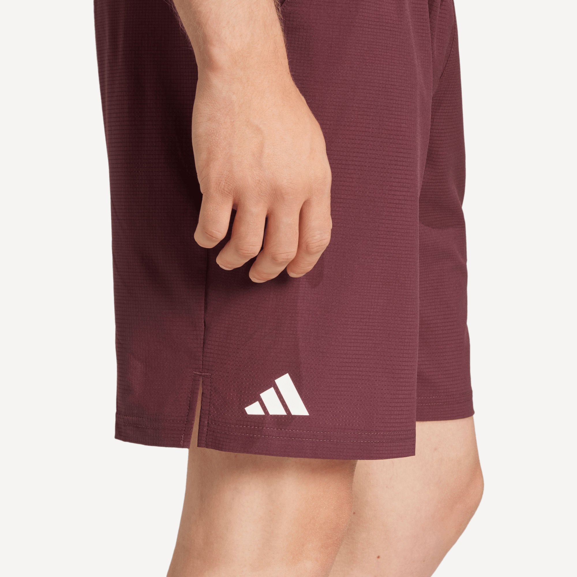 adidas Gameset Men's Ergo 7-Inch Tennis Shorts - Red (6)