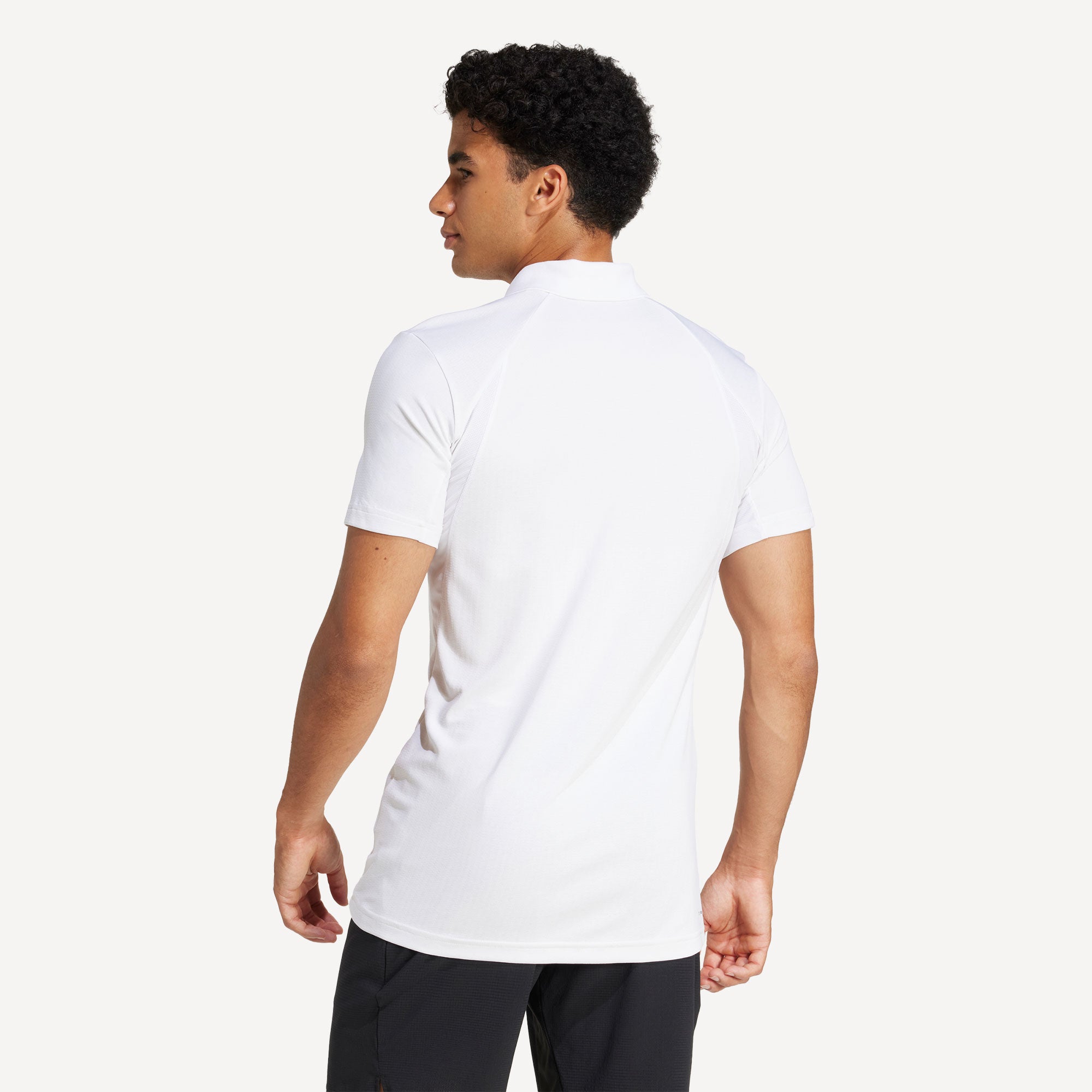 adidas Gameset Men's Freelift Tennis Polo - White (2)