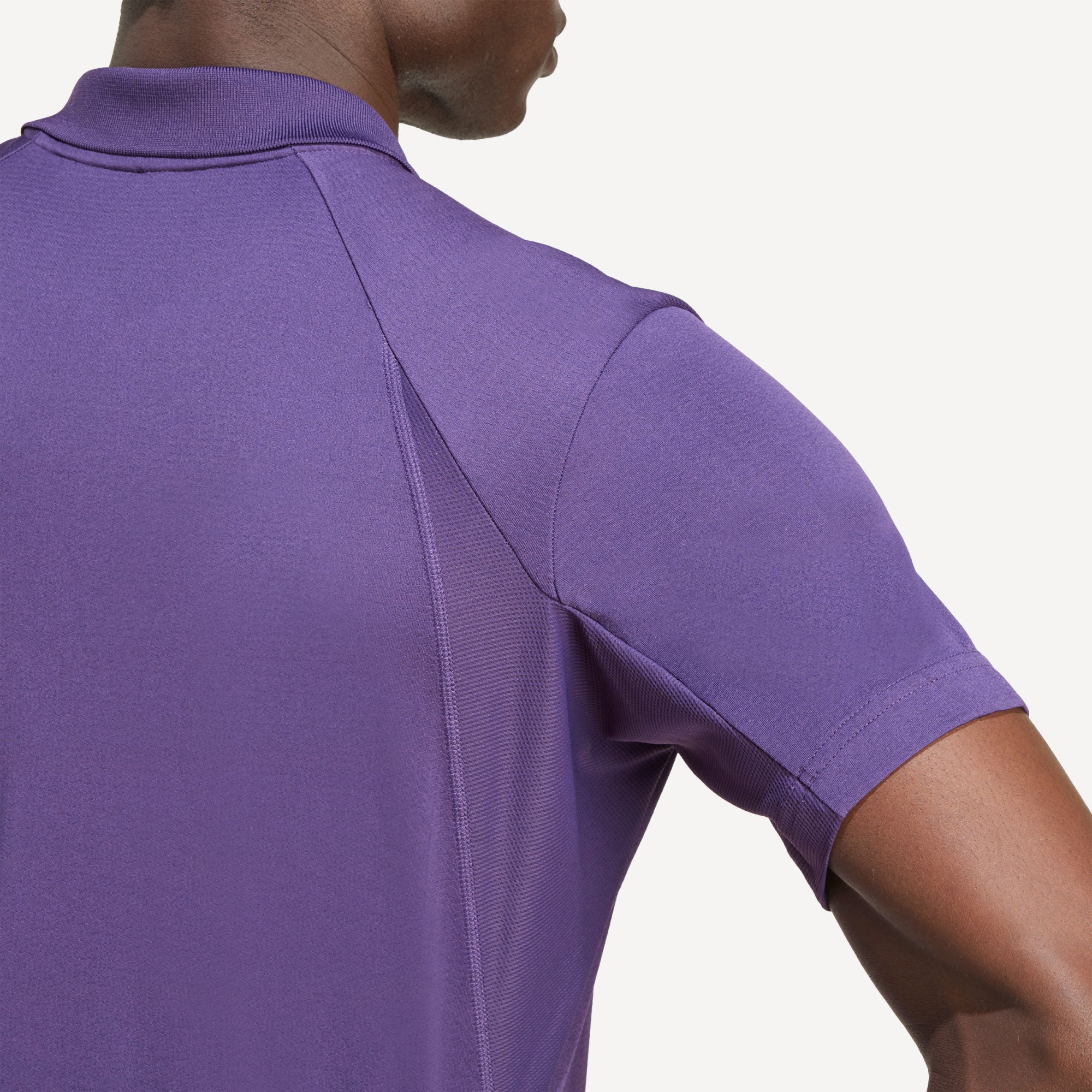 adidas Gameset Men's Freelift Tennis Polo - Purple (5)