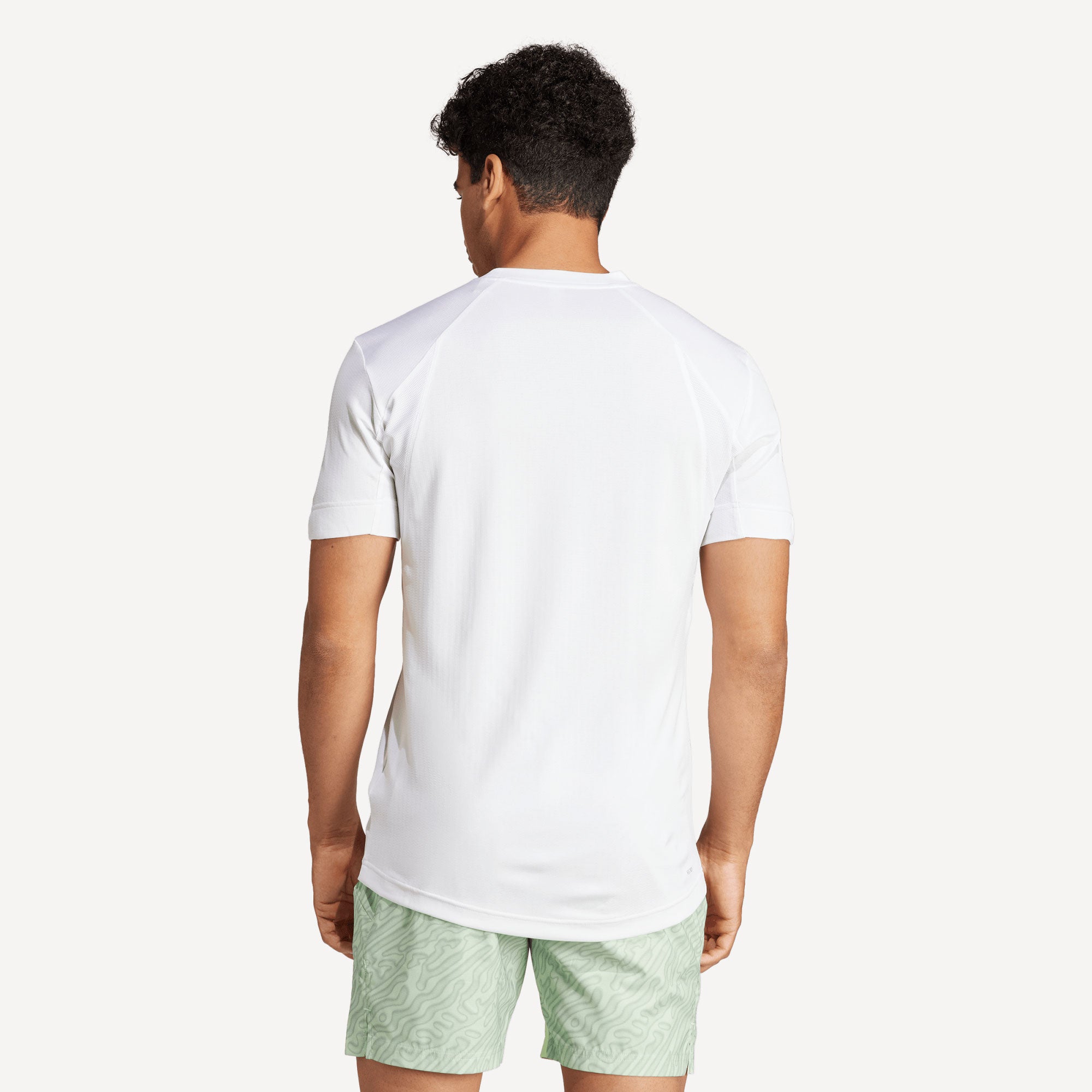 adidas Gameset Men's Freelift Tennis Shirt - White (2)