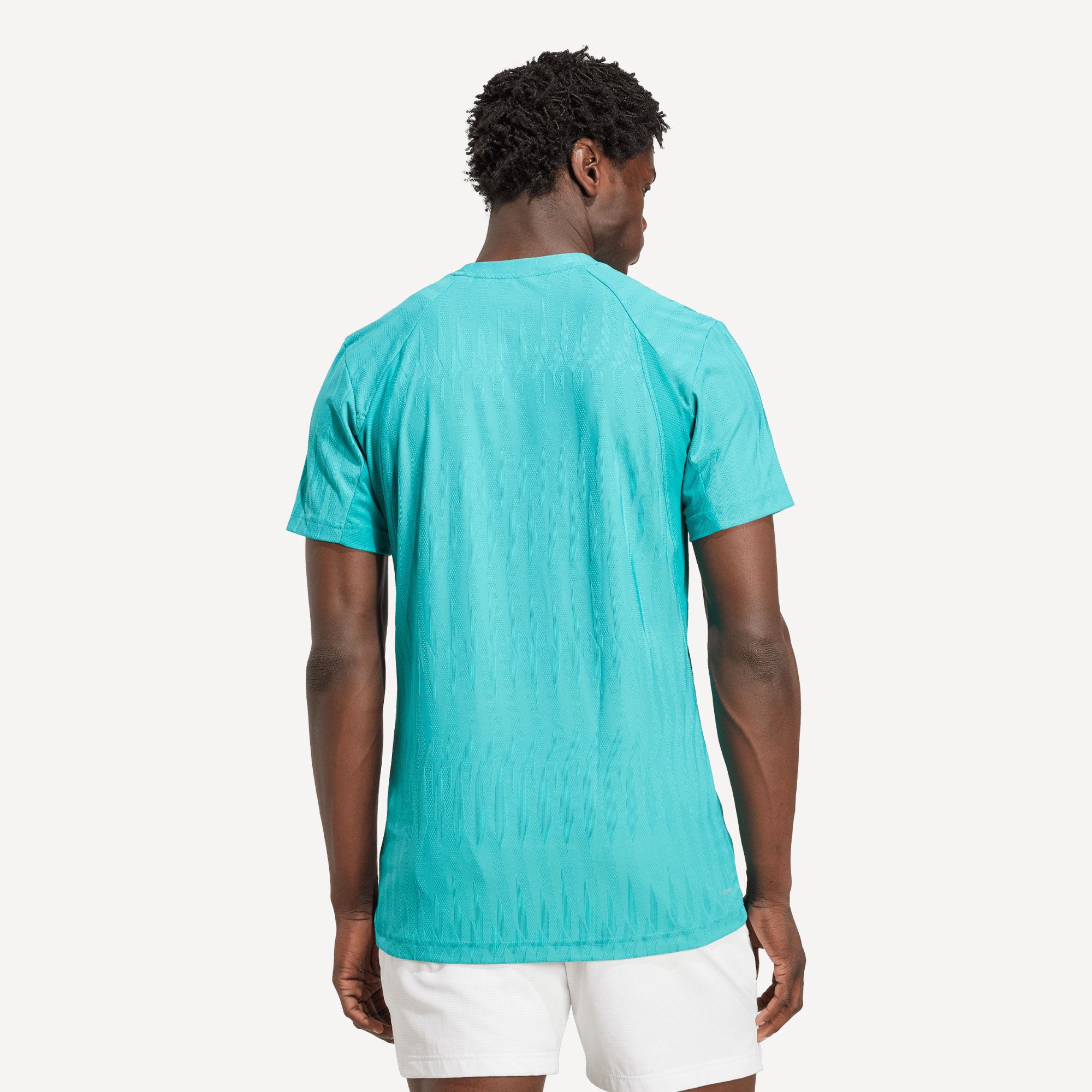 adidas Gameset Men's Freelift Tennis Shirt - Green (2)