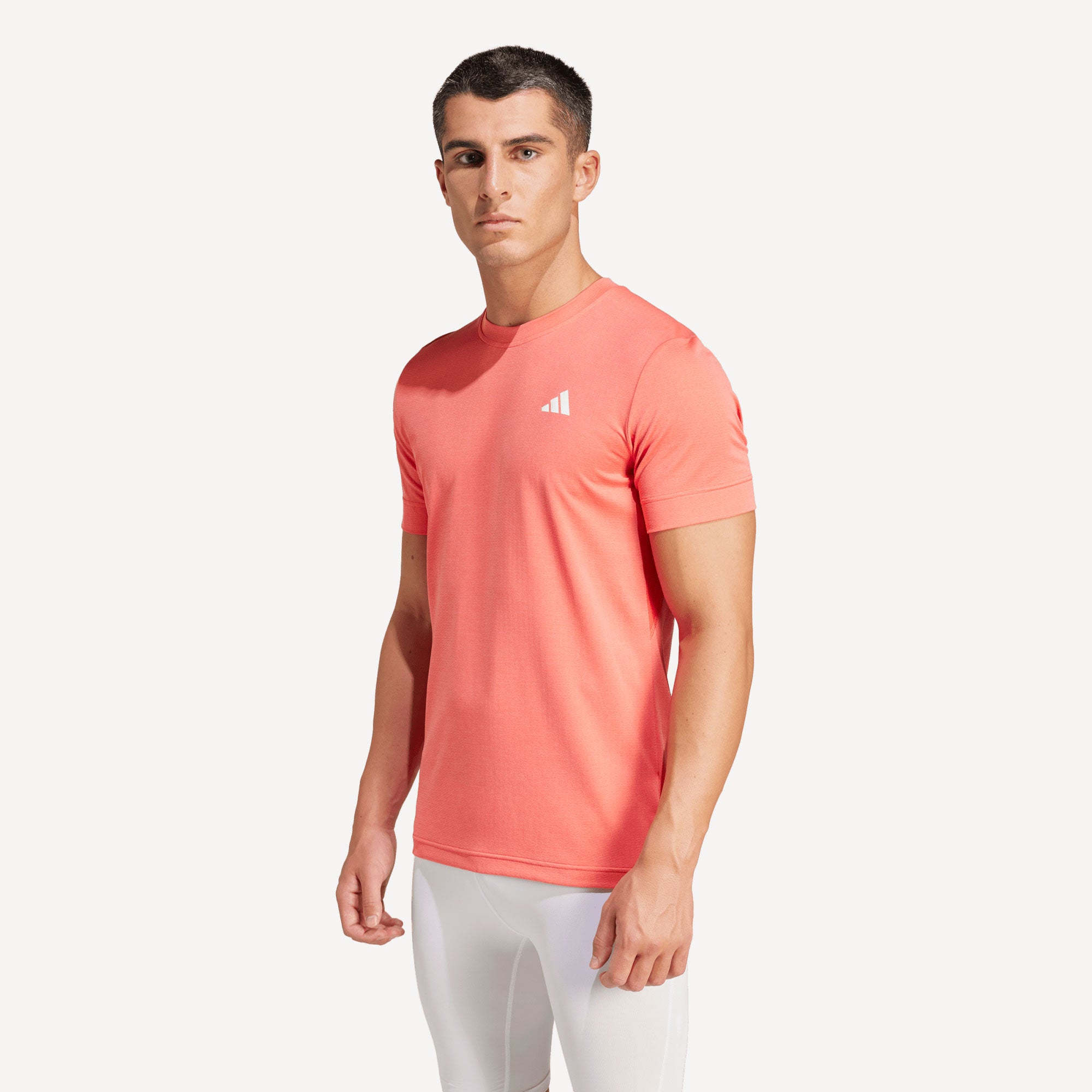 adidas Gameset Men's Freelift Tennis Shirt - Red (1)