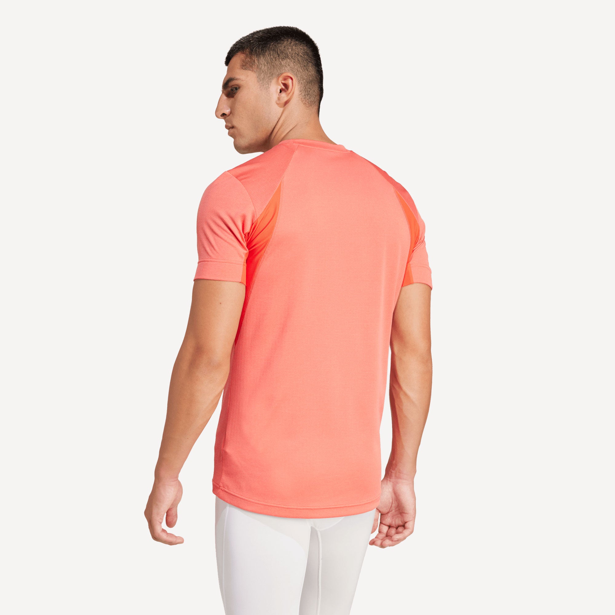 adidas Gameset Men's Freelift Tennis Shirt - Red (2)