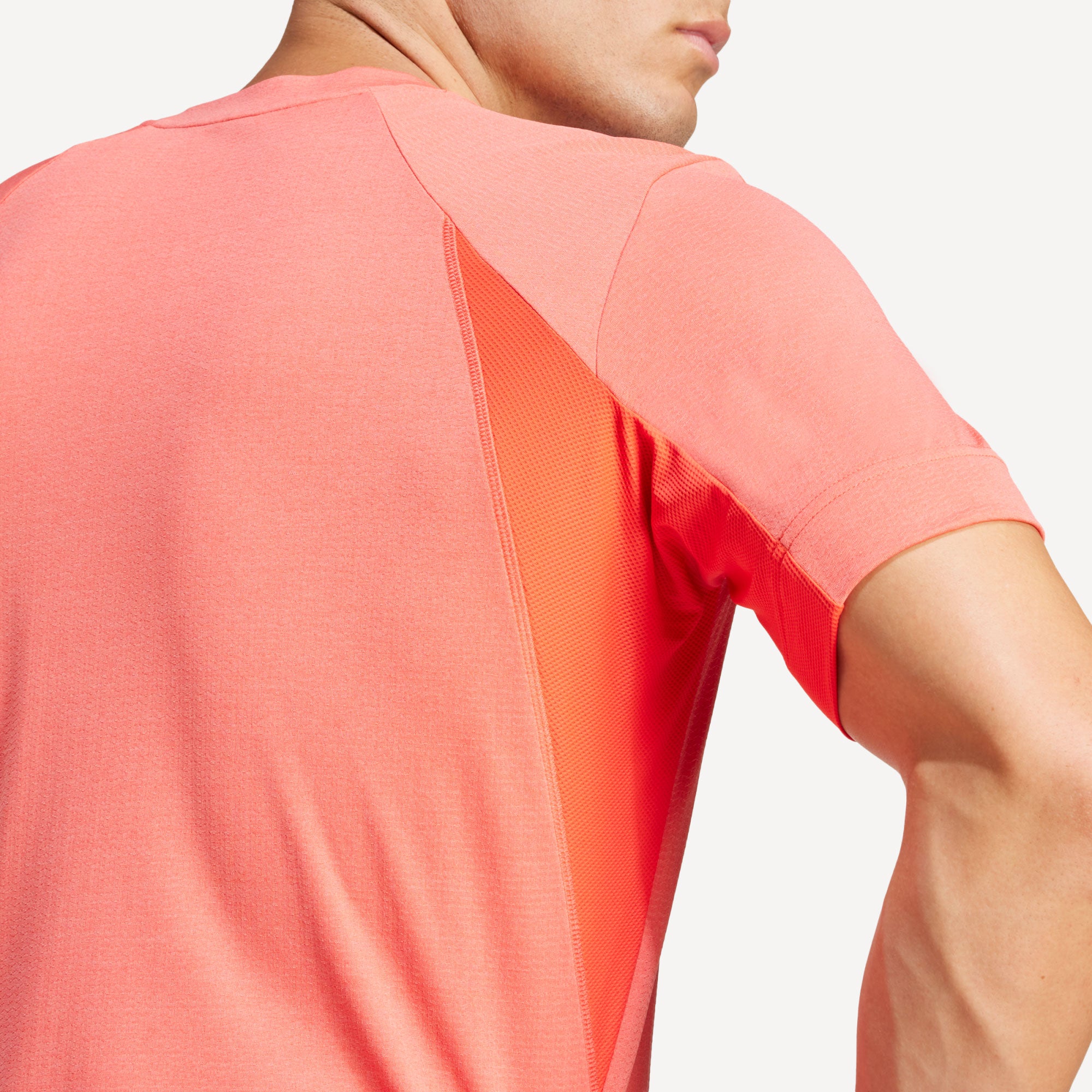 adidas Gameset Men's Freelift Tennis Shirt - Red (6)