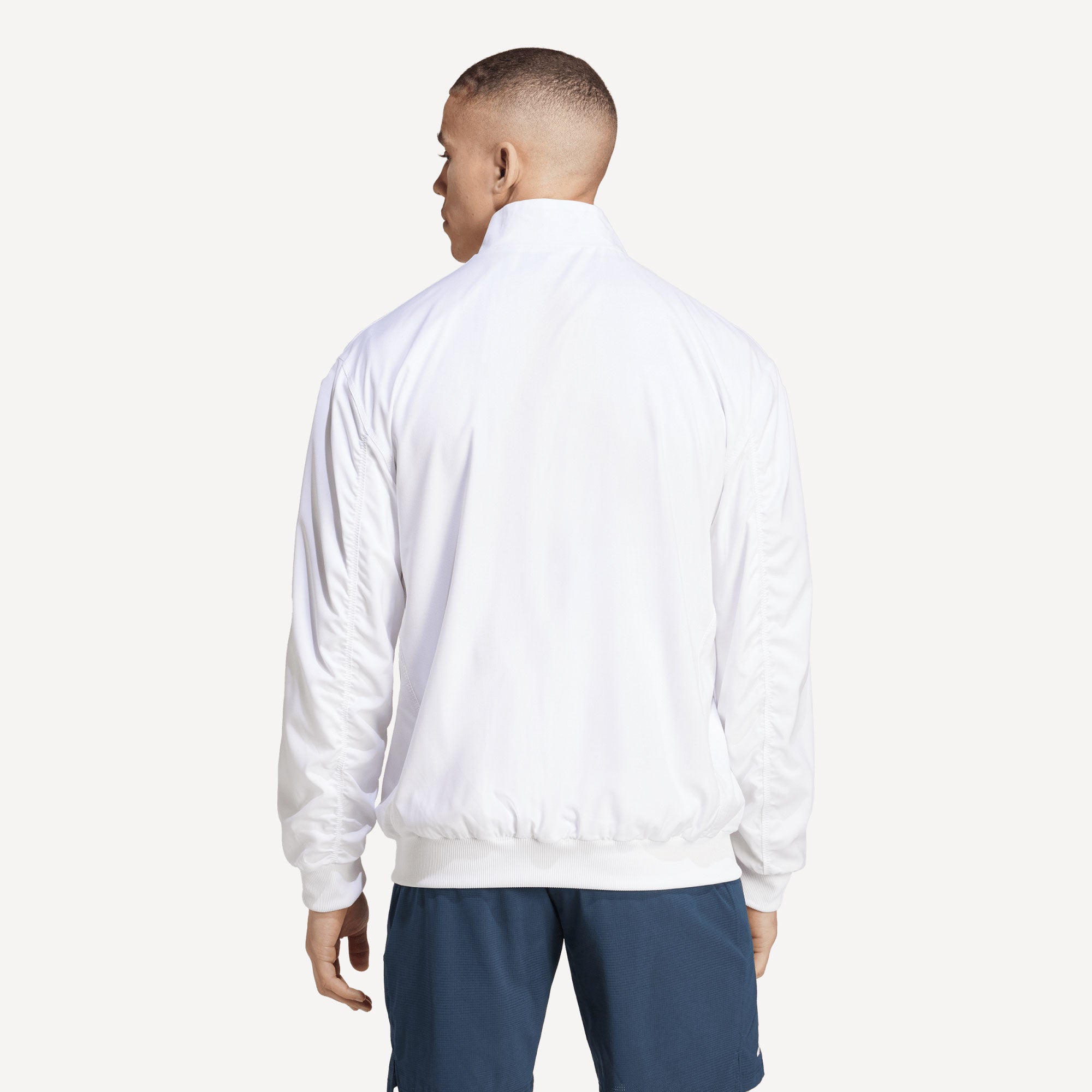 adidas Gameset Men's Walk On Tennis Jacket - White (2)