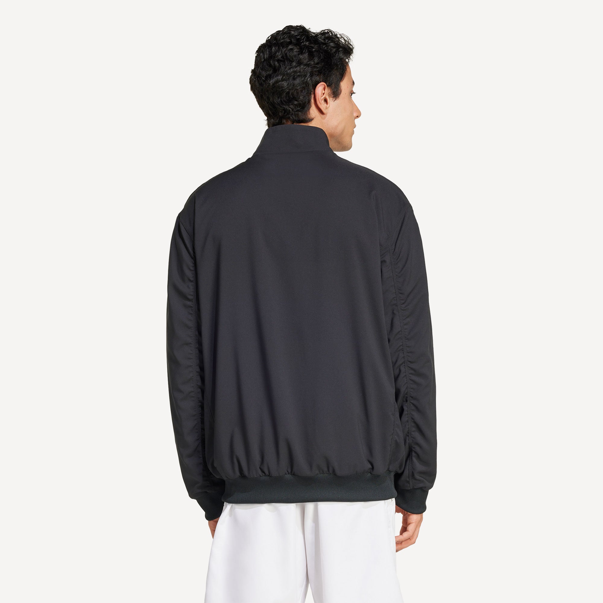 adidas Gameset Men's Walk On Tennis Jacket - Black (2)