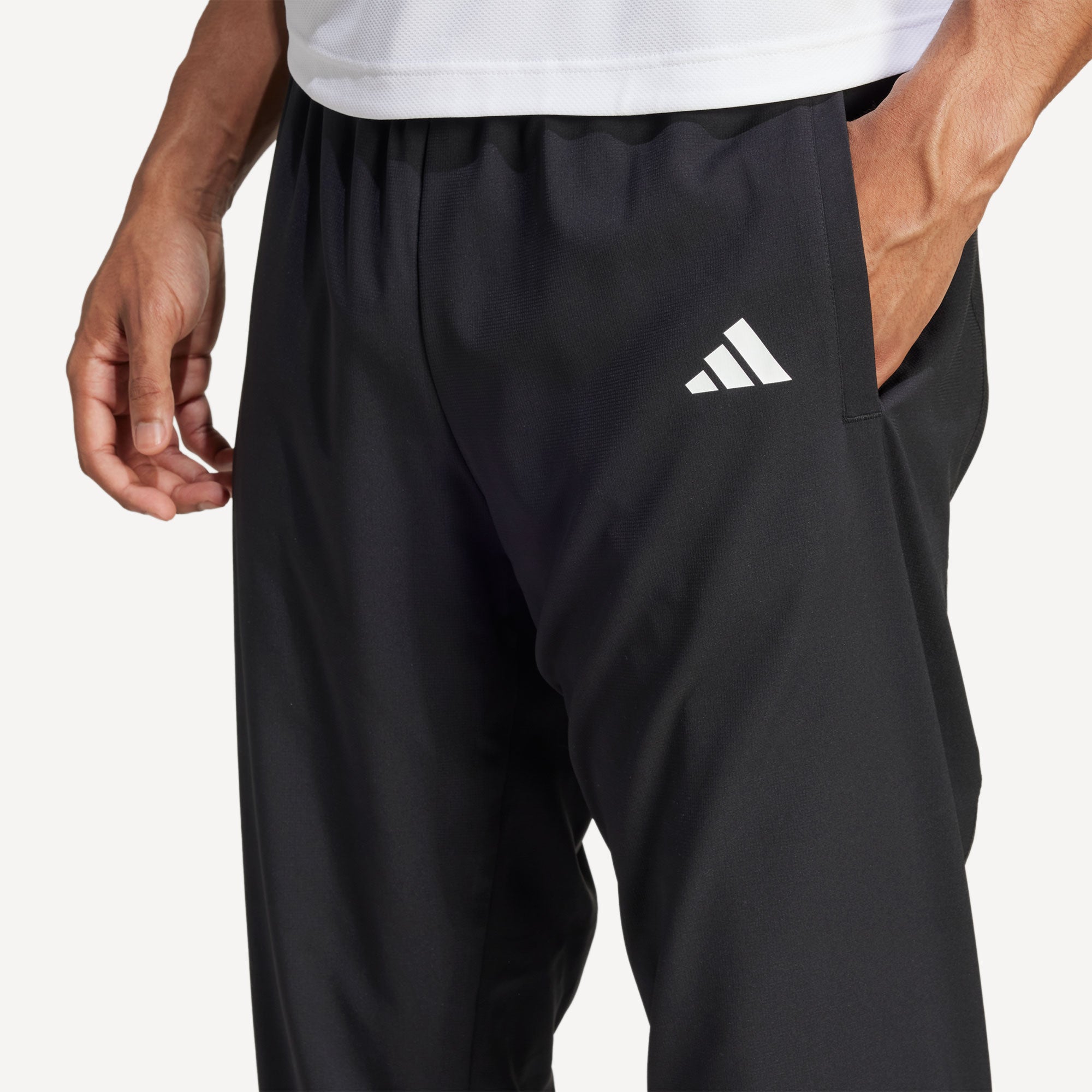adidas Gameset Men's Walk On Tennis Pants - Black (4)