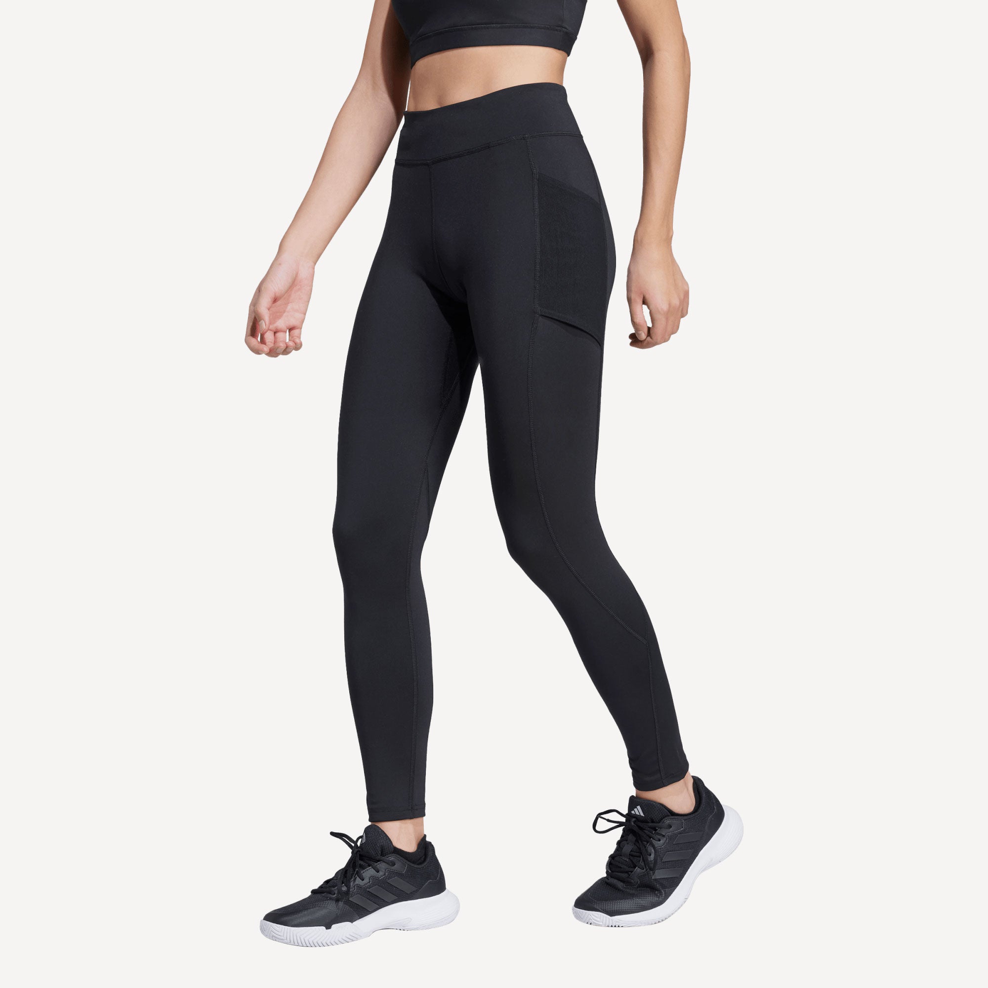 adidas Gameset Women's Tennis Tights - Black (1)