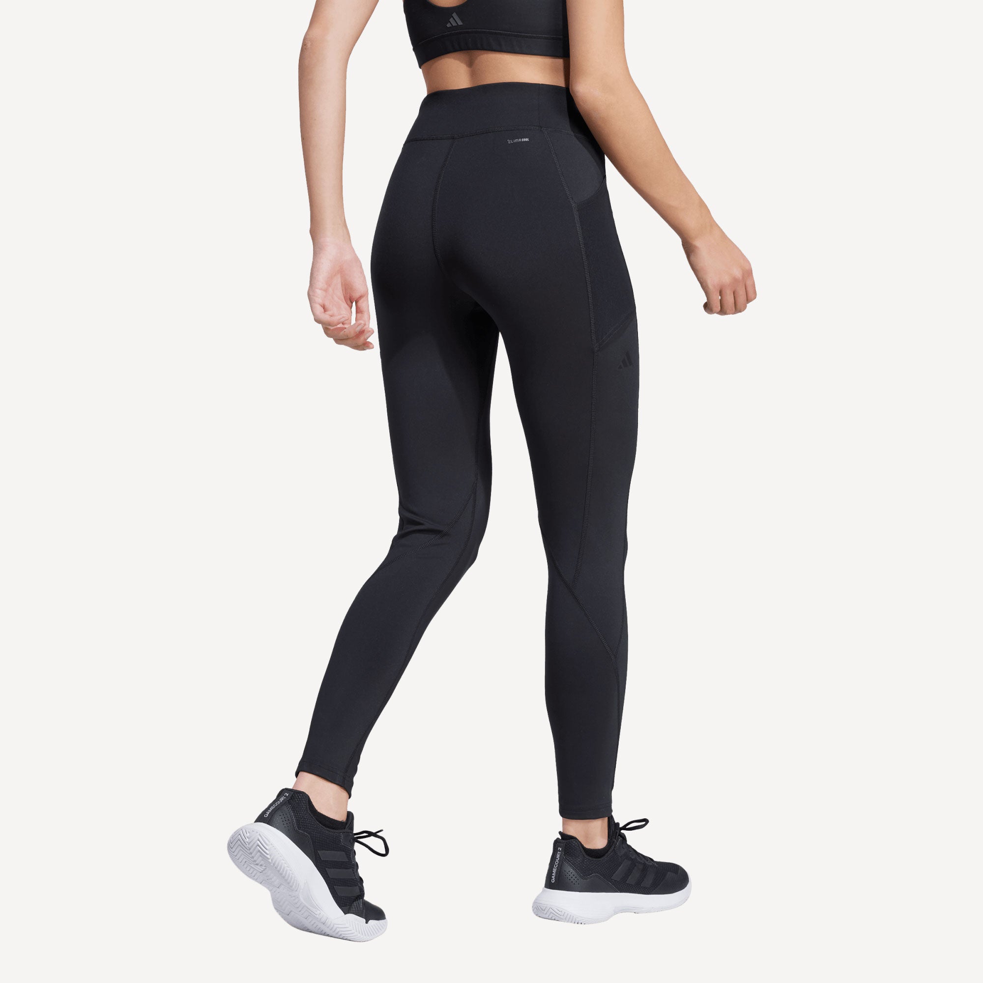 adidas Gameset Women's Tennis Tights - Black (2)