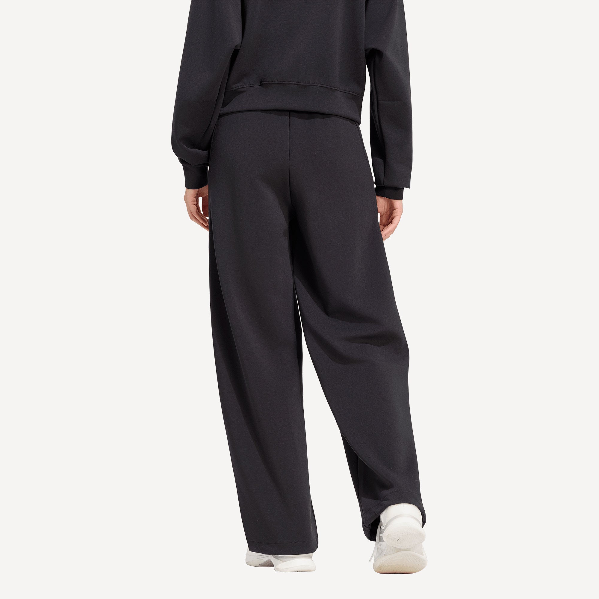 adidas Gameset Women's Wide Leg Tennis Pants - Black (2)